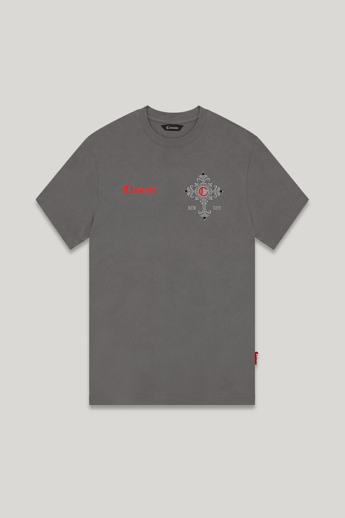 CAMISETA HOMBRE SEGNALE GRIS OSCURO CLEMONT