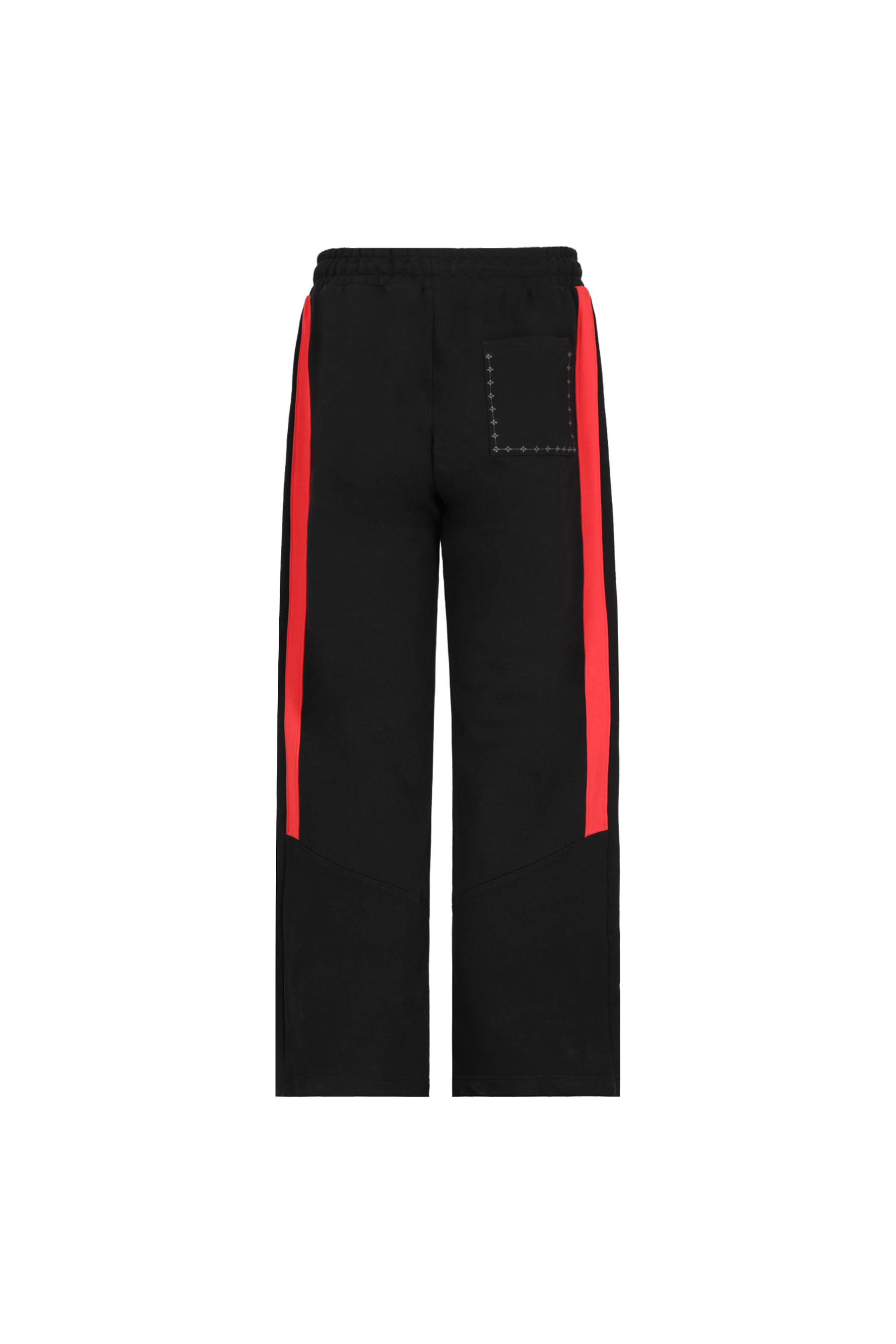 SWEAT PANTS MEN LUSSO BLACK/RED CLEMONT