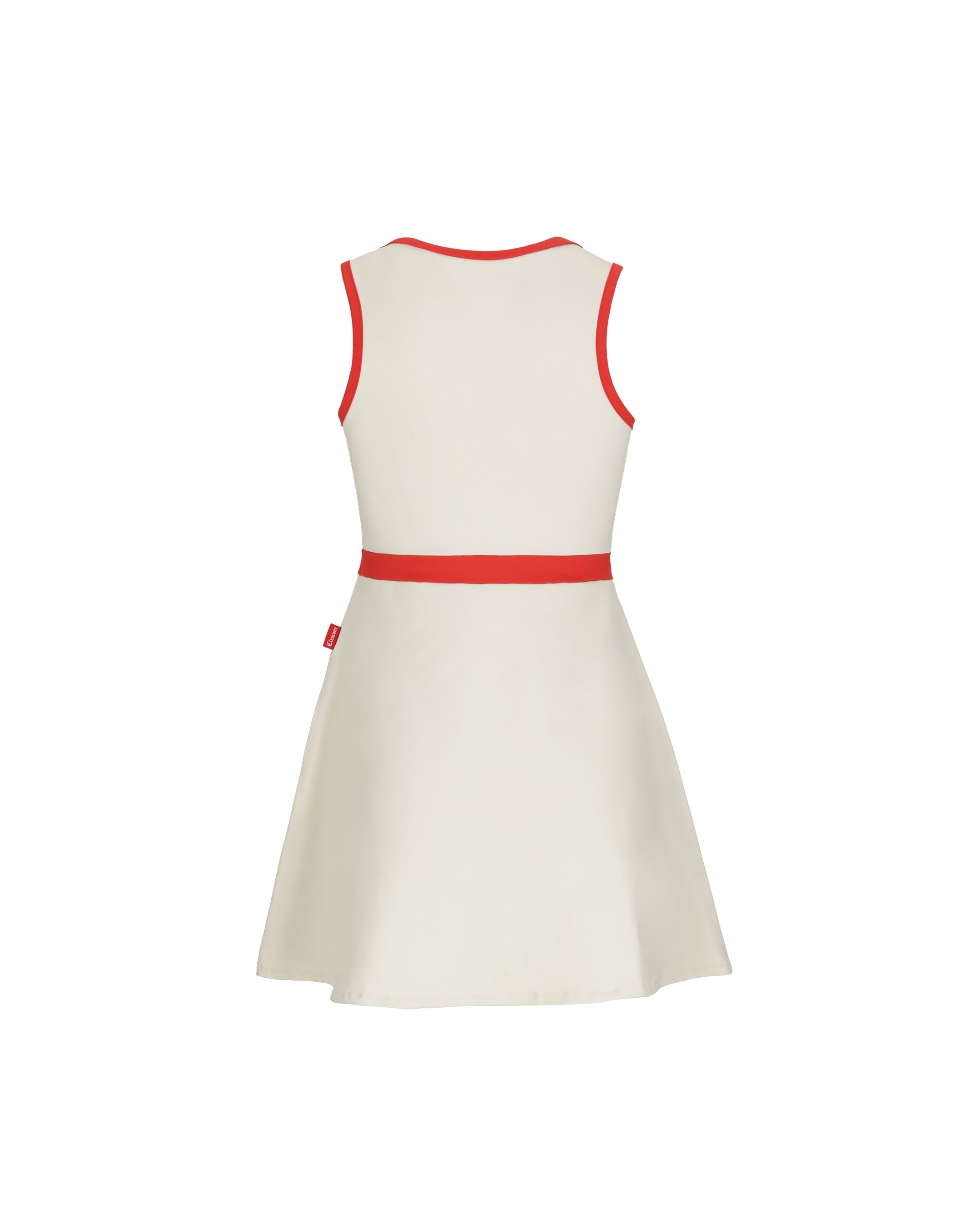 VESTIDO MUJER OPULENTIA CREAM/RED CLEMONT