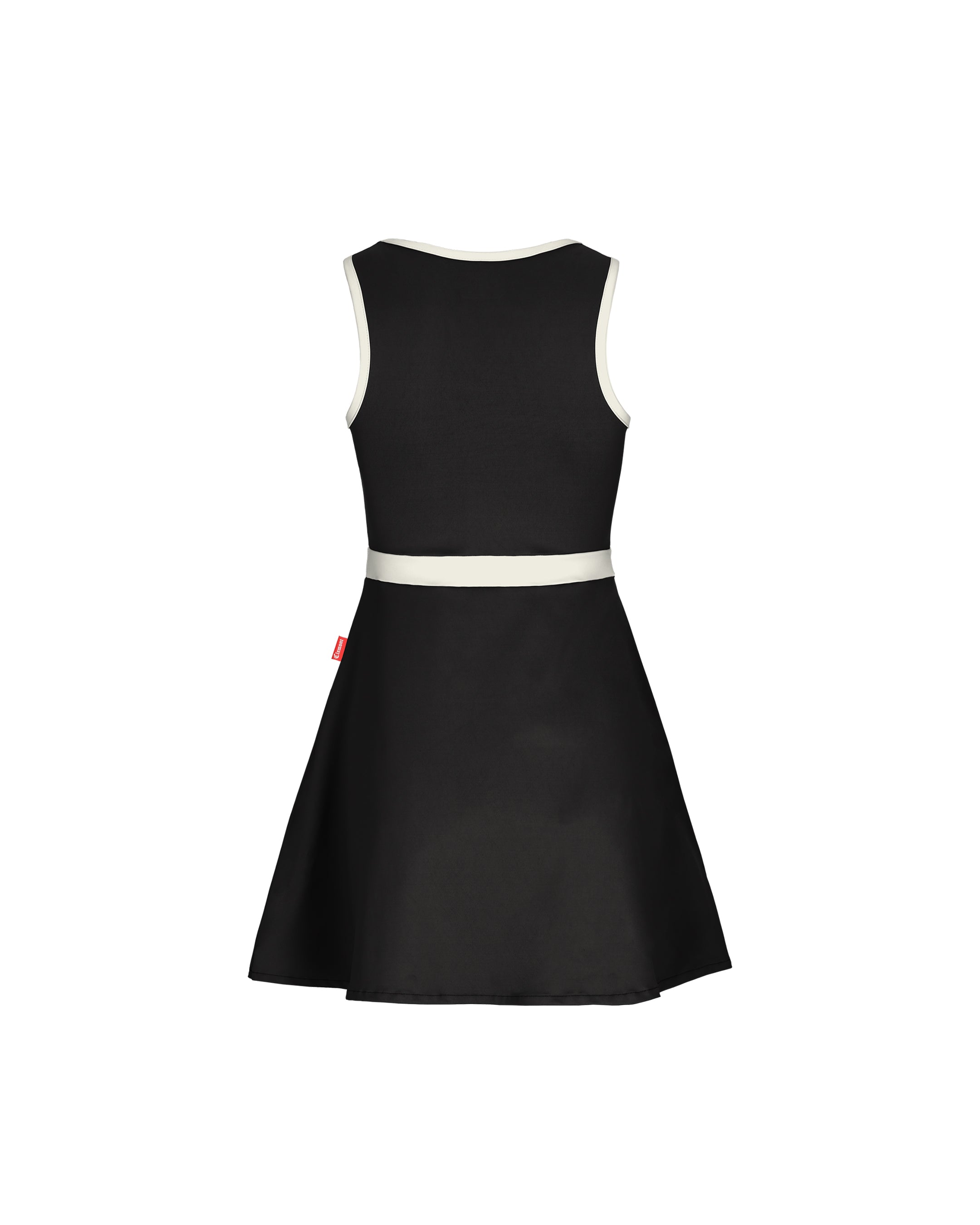 VESTIDO MUJER OPULENTIA NEGRO/CREMA CLEMONT