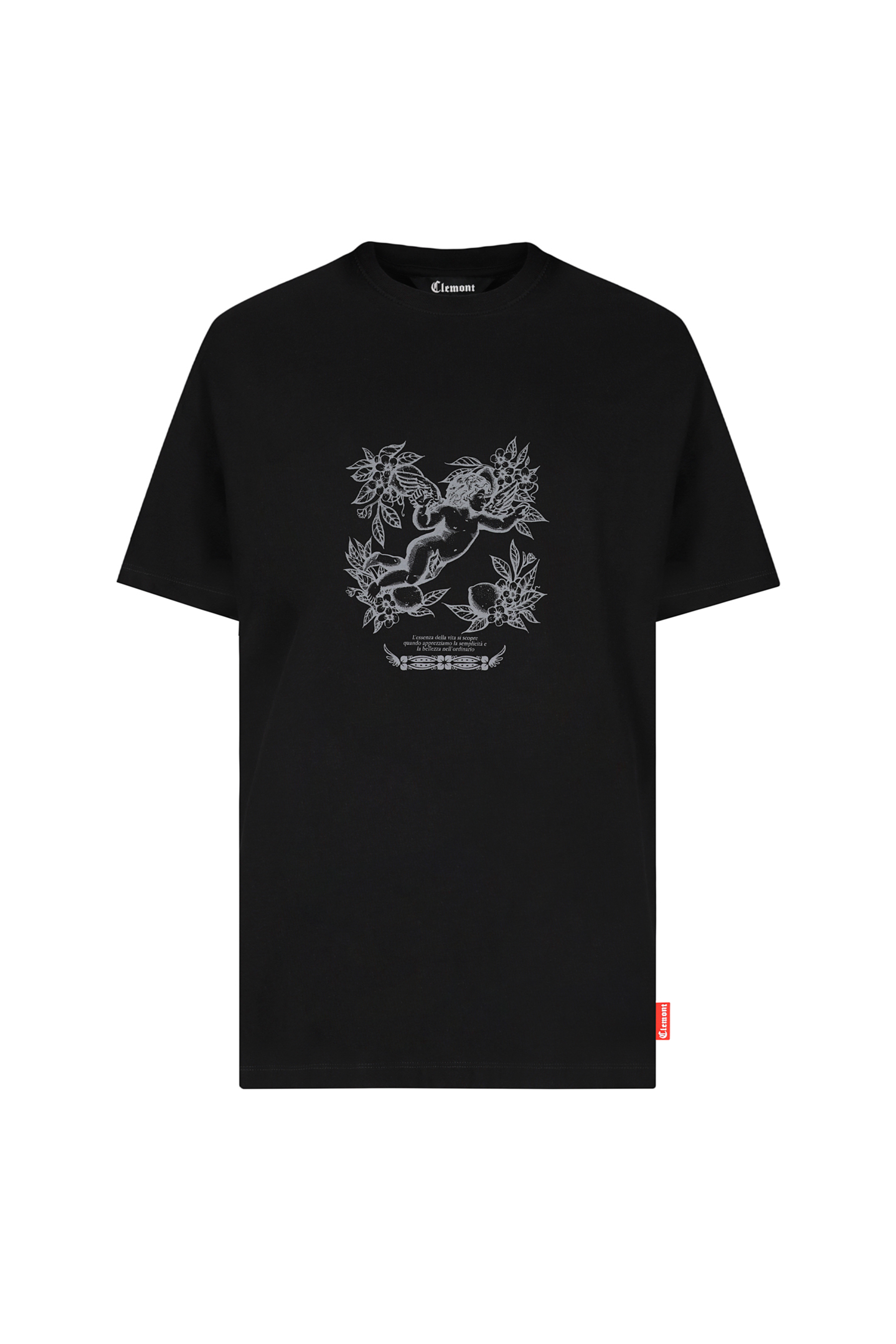 T-SHIRT MEN SORRISO BLACK CLEMONT