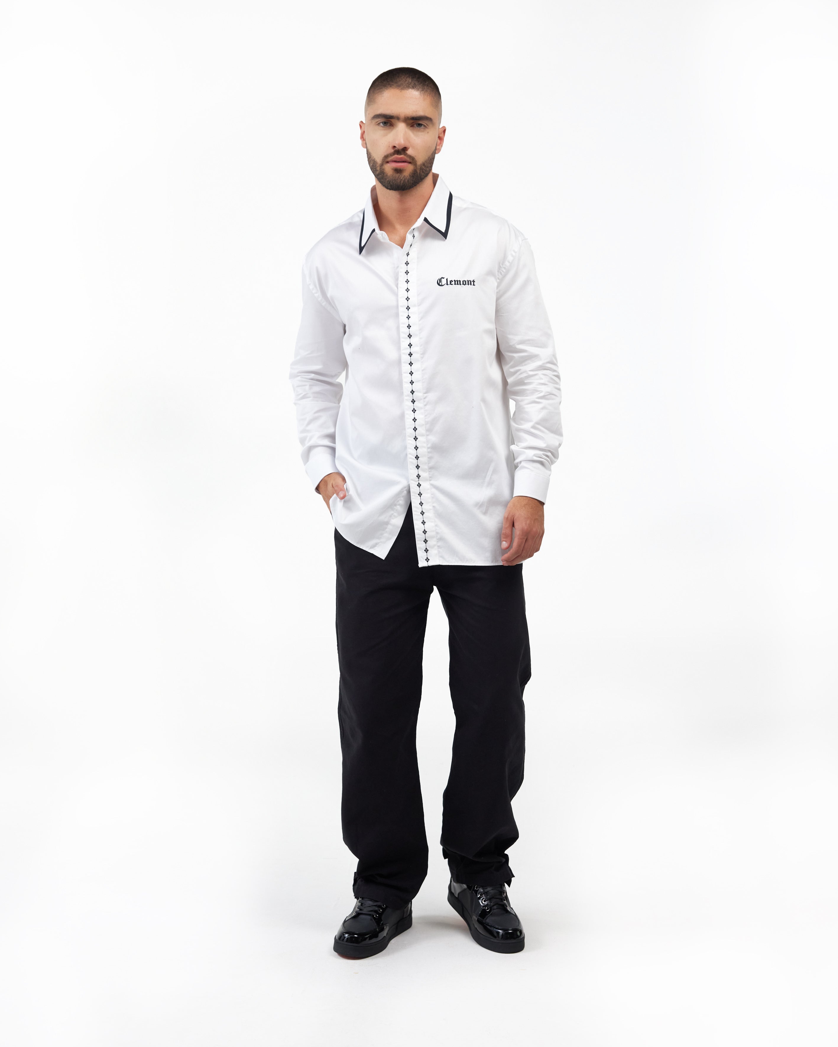 PANTS MEN EREDITÁ BLACK CLEMONT