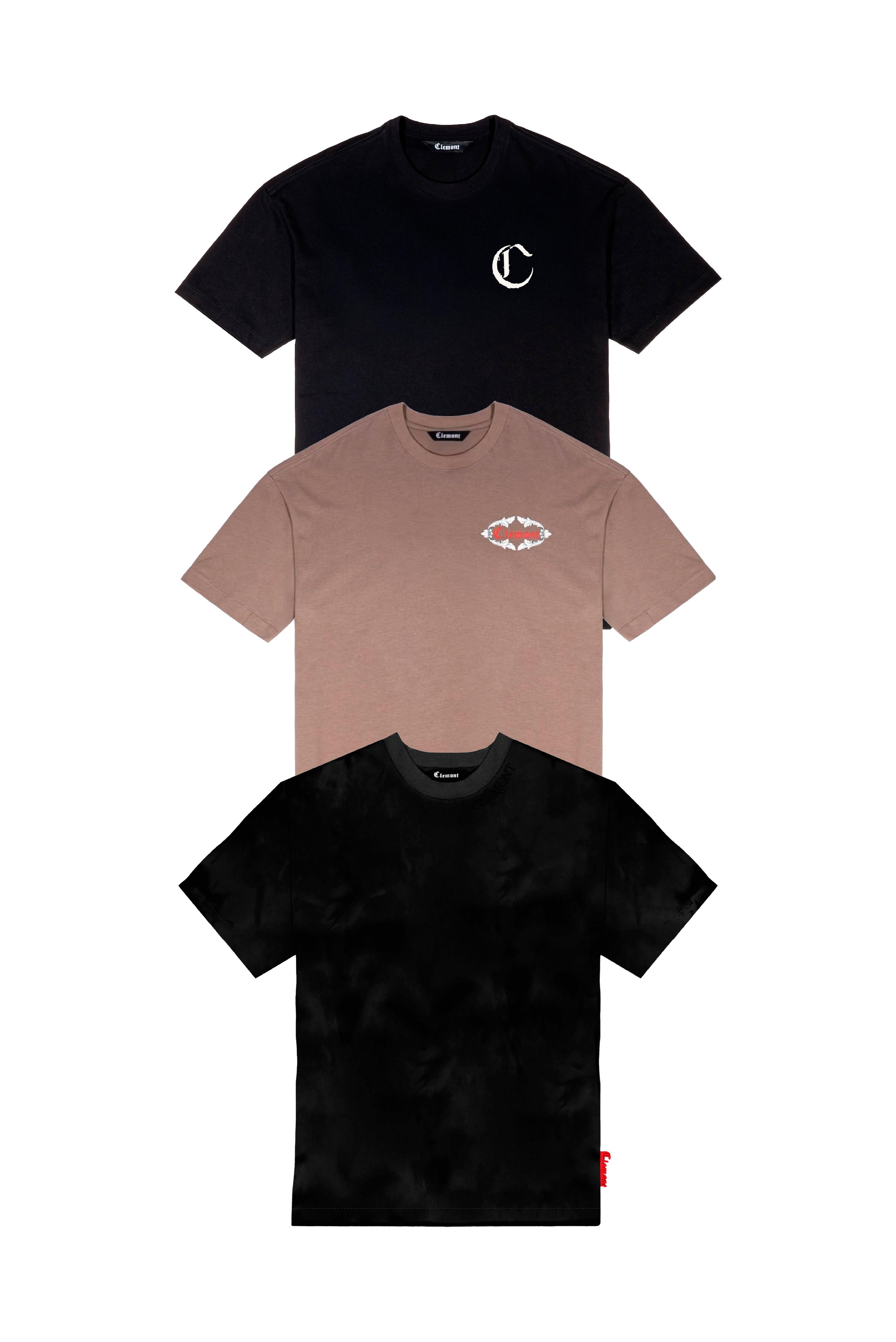 3PACK CAMISETAS HOMBRE ANGOSCIA CLEMONT