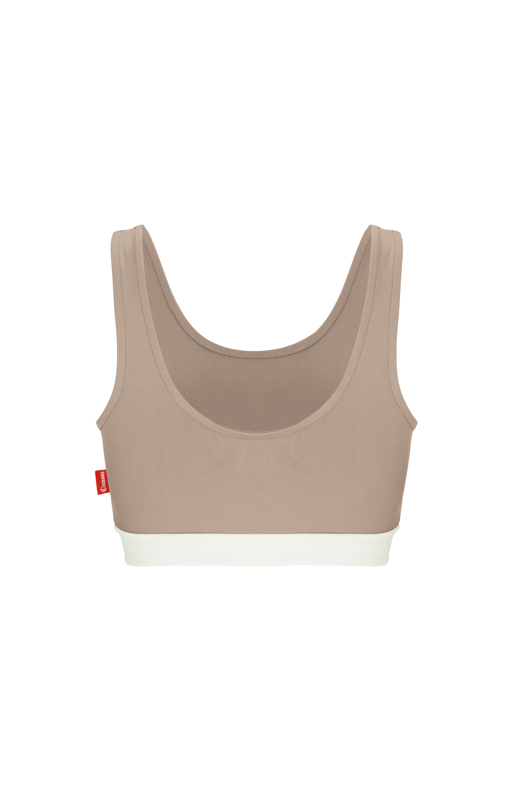 TOP WOMEN VIBRANTE TAUPE/CREAM CLEMONT