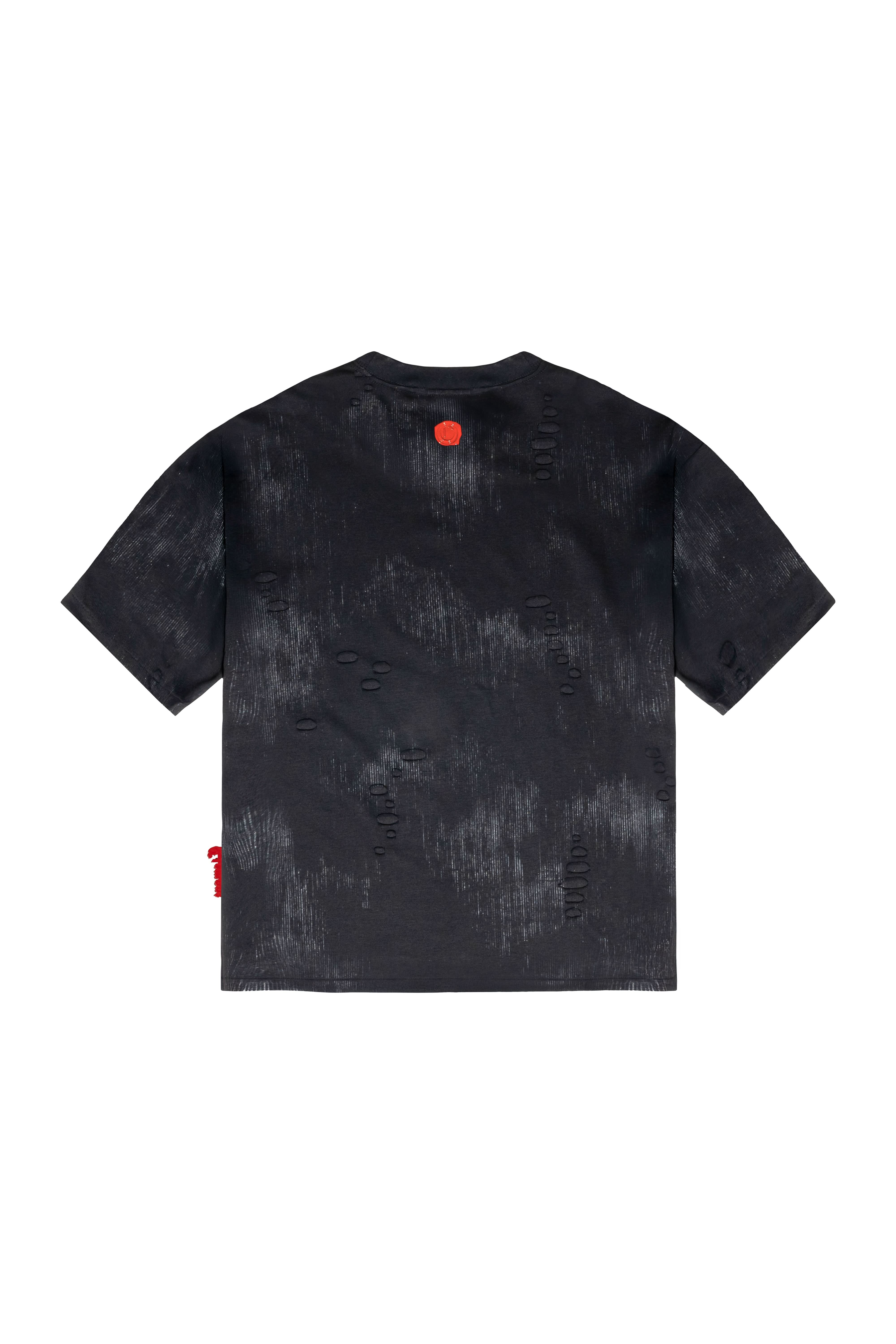 CAMISETA OVERSIZED MASCULINO ESTIVO NEGRO/SILVER CLEMONT