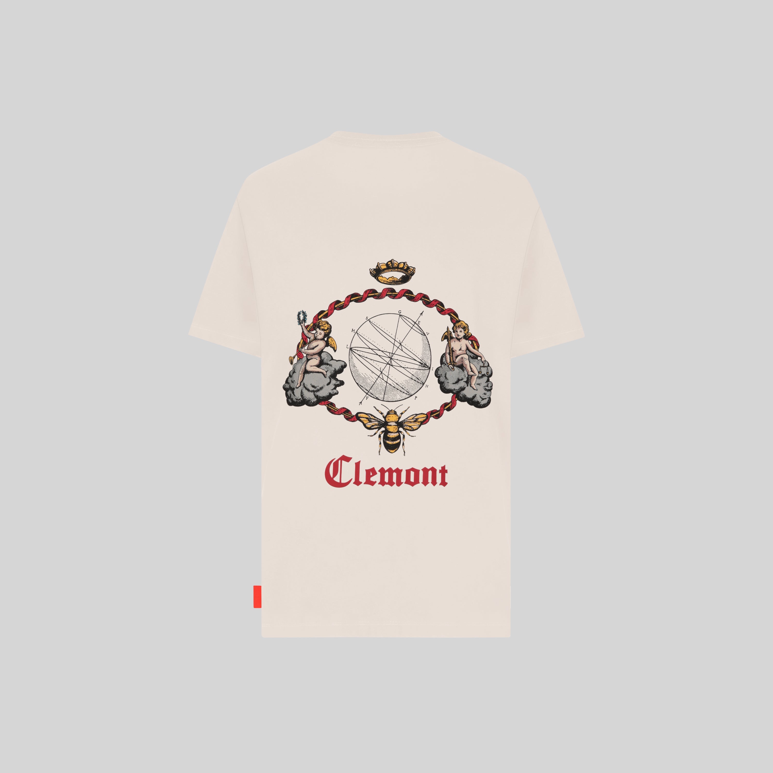 CAMISETA PLUTONE CREMA CLEMONT