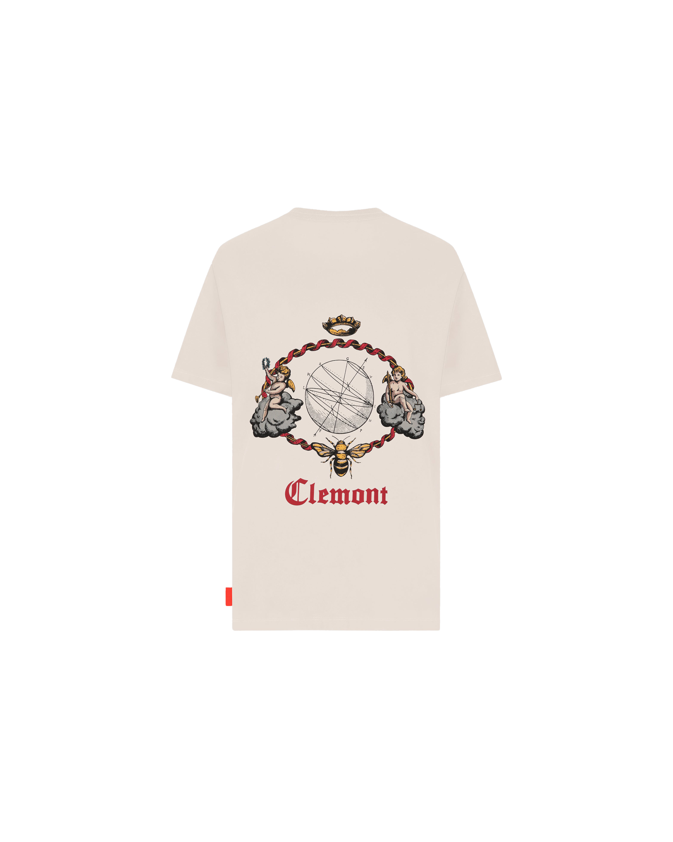 CAMISETA PLUTONE CREMA CLEMONT