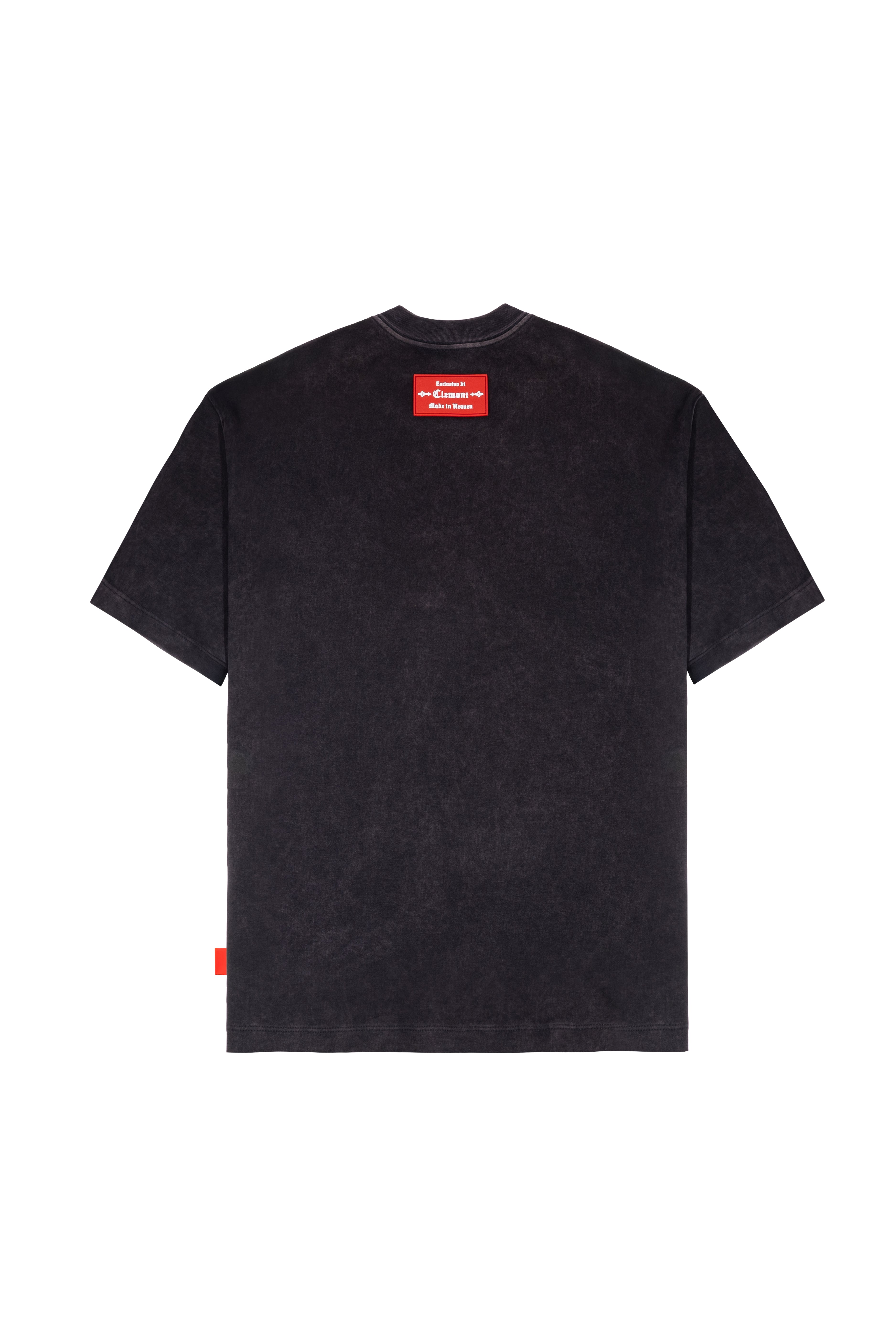 CAMISETA HOMBRE OVERSIZED ABOMINIO NEGRO CLEMONT