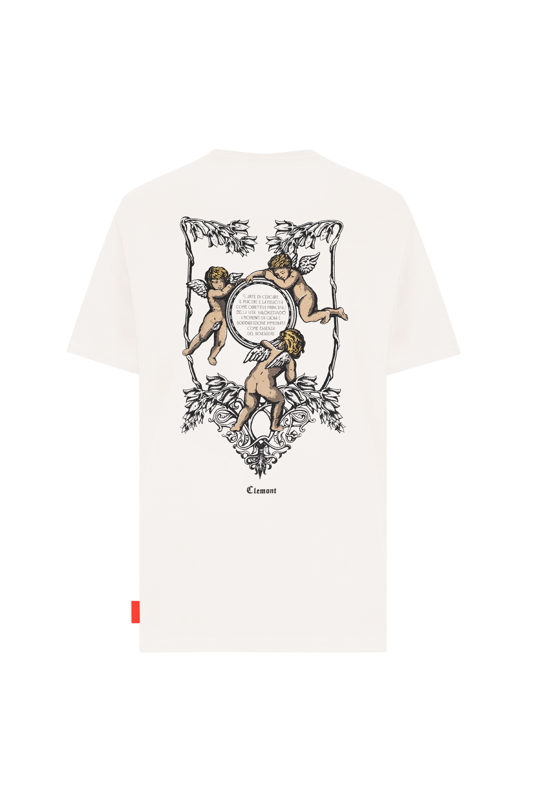 T-SHIRT MEN ARDORE CREAM CLEMONT
