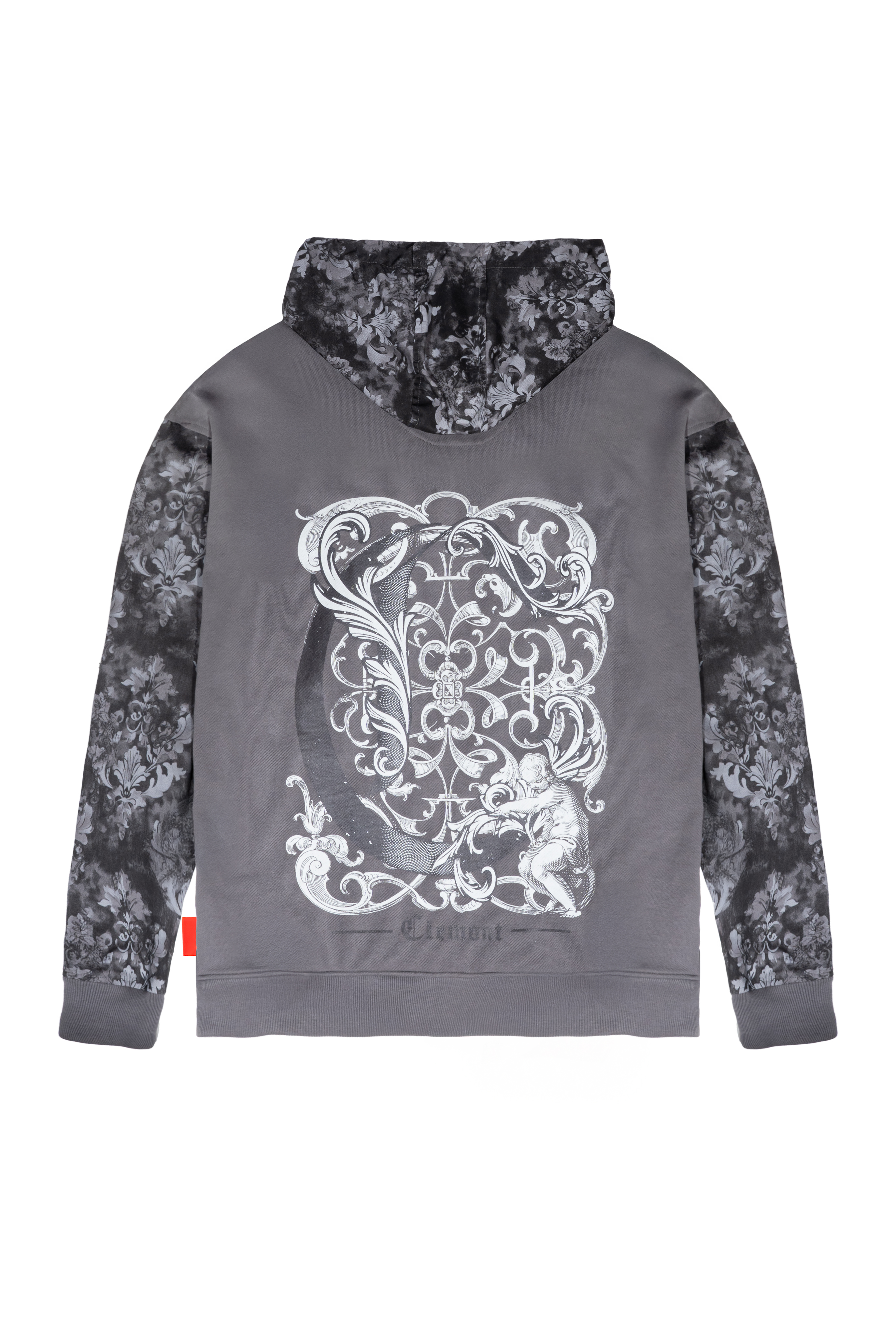 HOODIES HOMBRE INQUIETO GRIS OSCURO CLEMONT