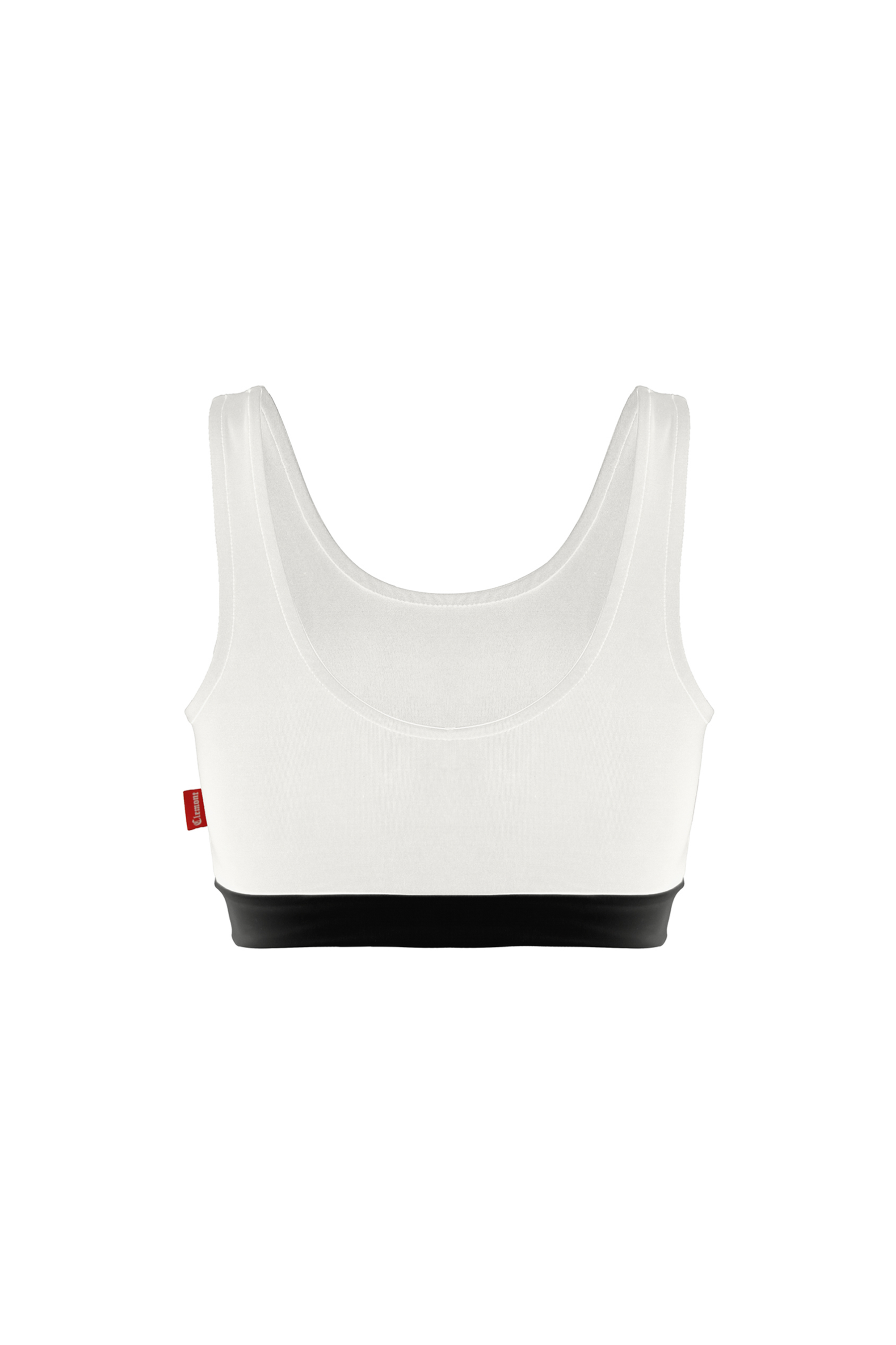 TOP MUJER VIBRANTE CREMA/NEGRO CLEMONT