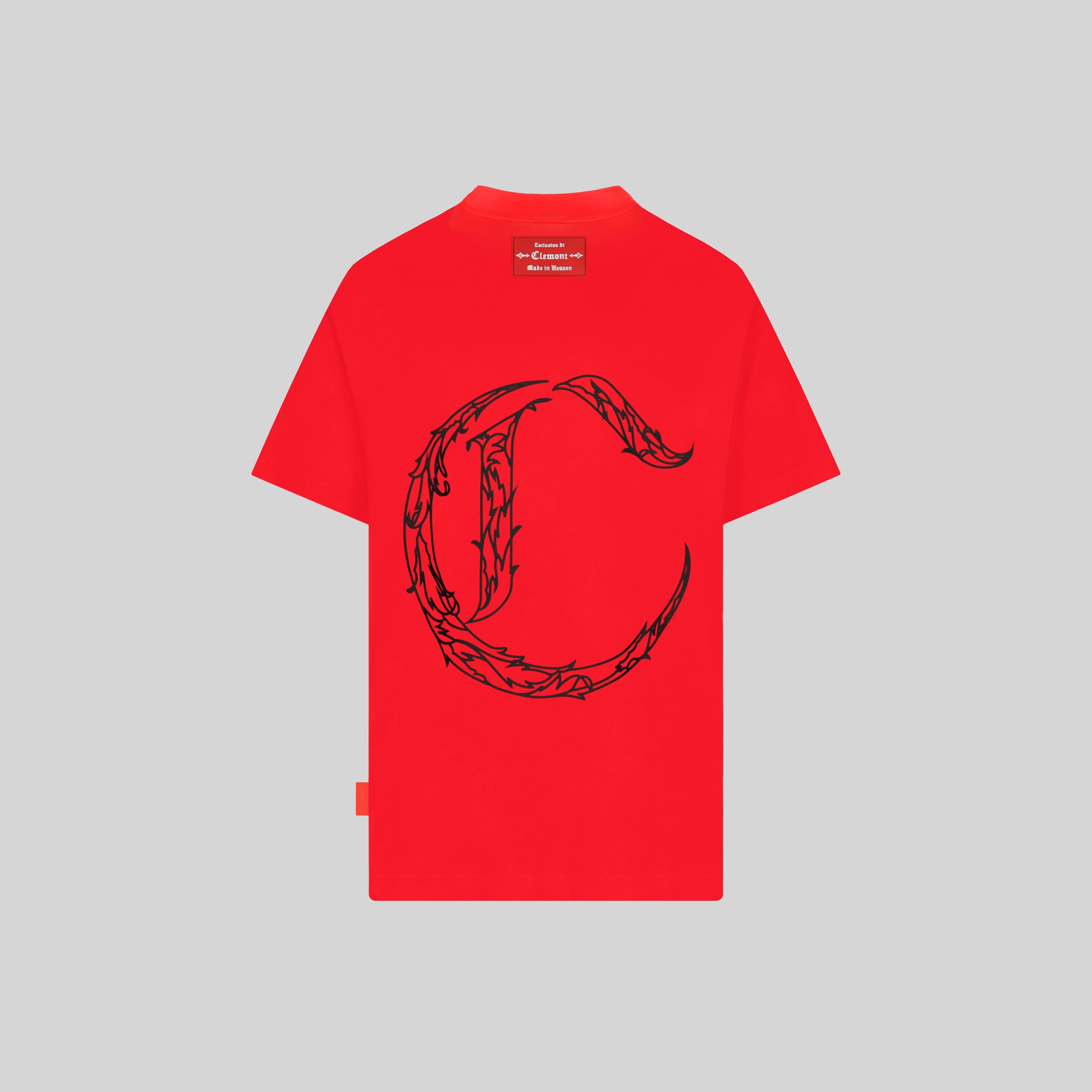 CAMISETA OVERSIZED MEDITAZIONE 2 ROJO CLEMONT