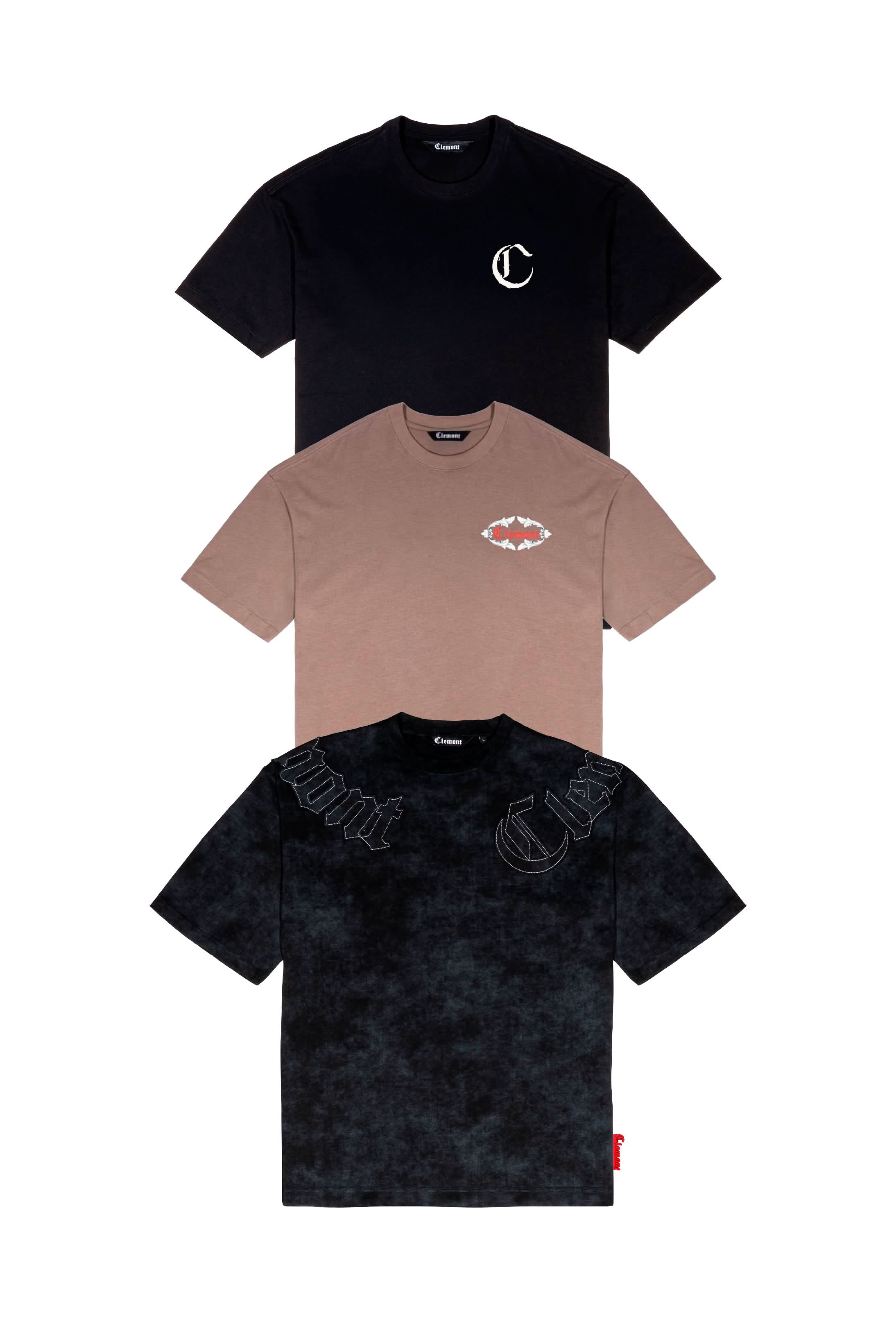 3PACK CAMISETAS HOMBRE ANGOSCIA CLEMONT - Clemont Oficial