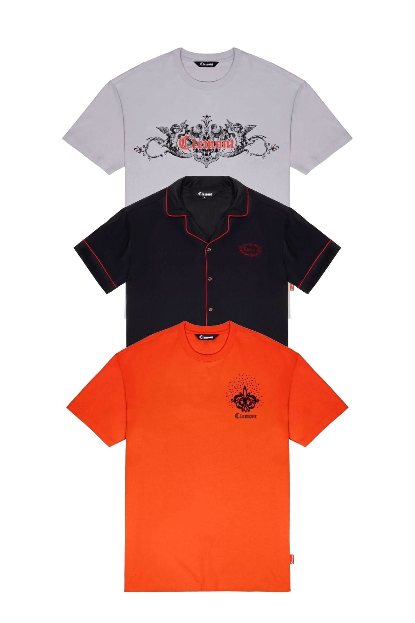 3PACK CAMISETAS HOMBRE CREAZIONE CLEMONT - Clemont Oficial