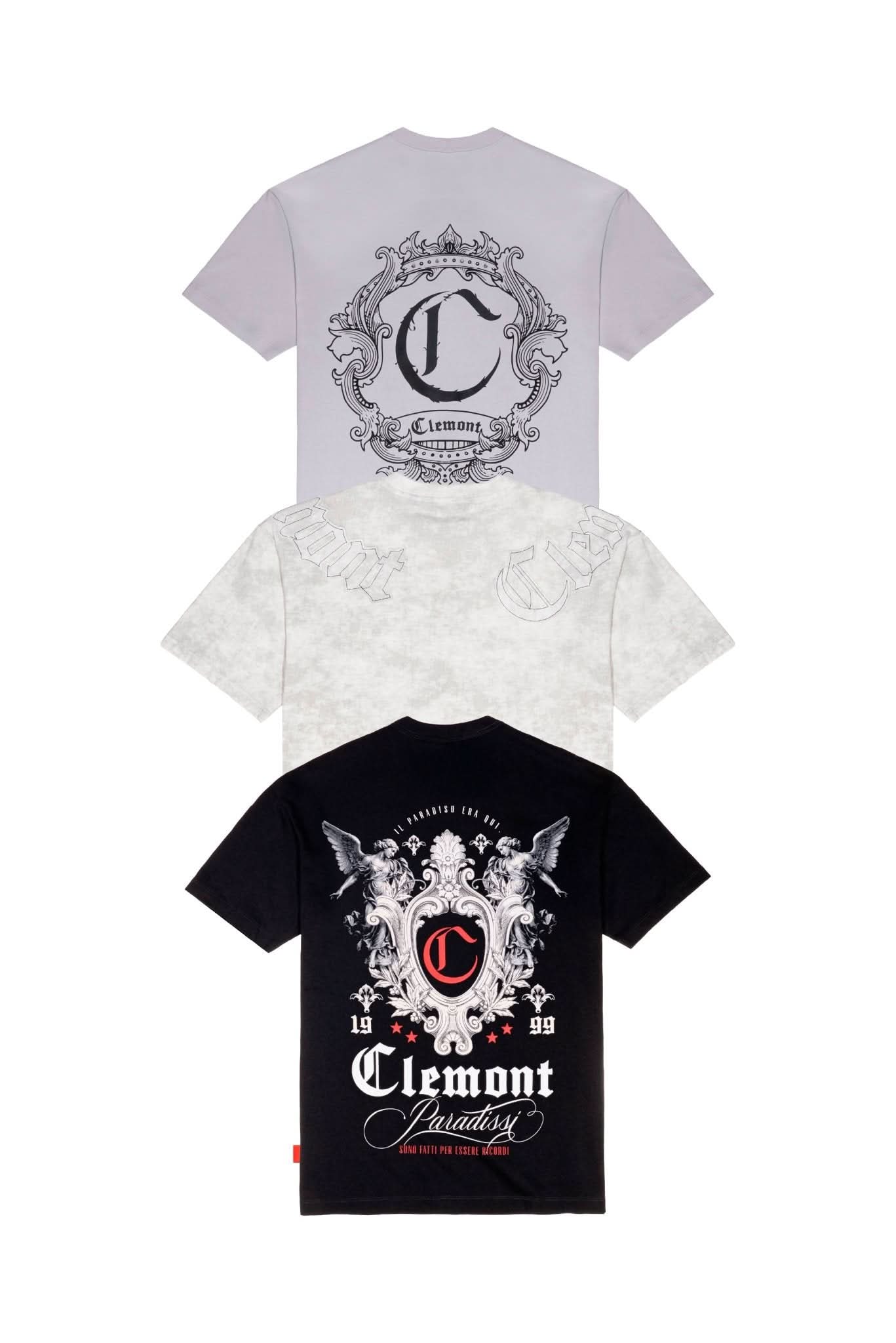 3PACK CAMISETAS HOMBRE EUFORIA CLEMONT - Clemont Oficial