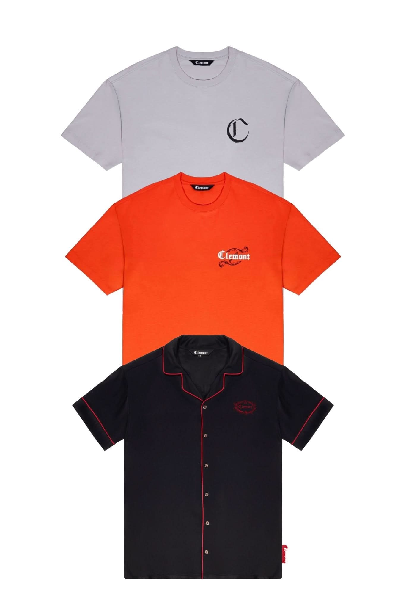 3PACK CAMISETAS HOMBRE GIOIOSO CLEMONT - Clemont Oficial