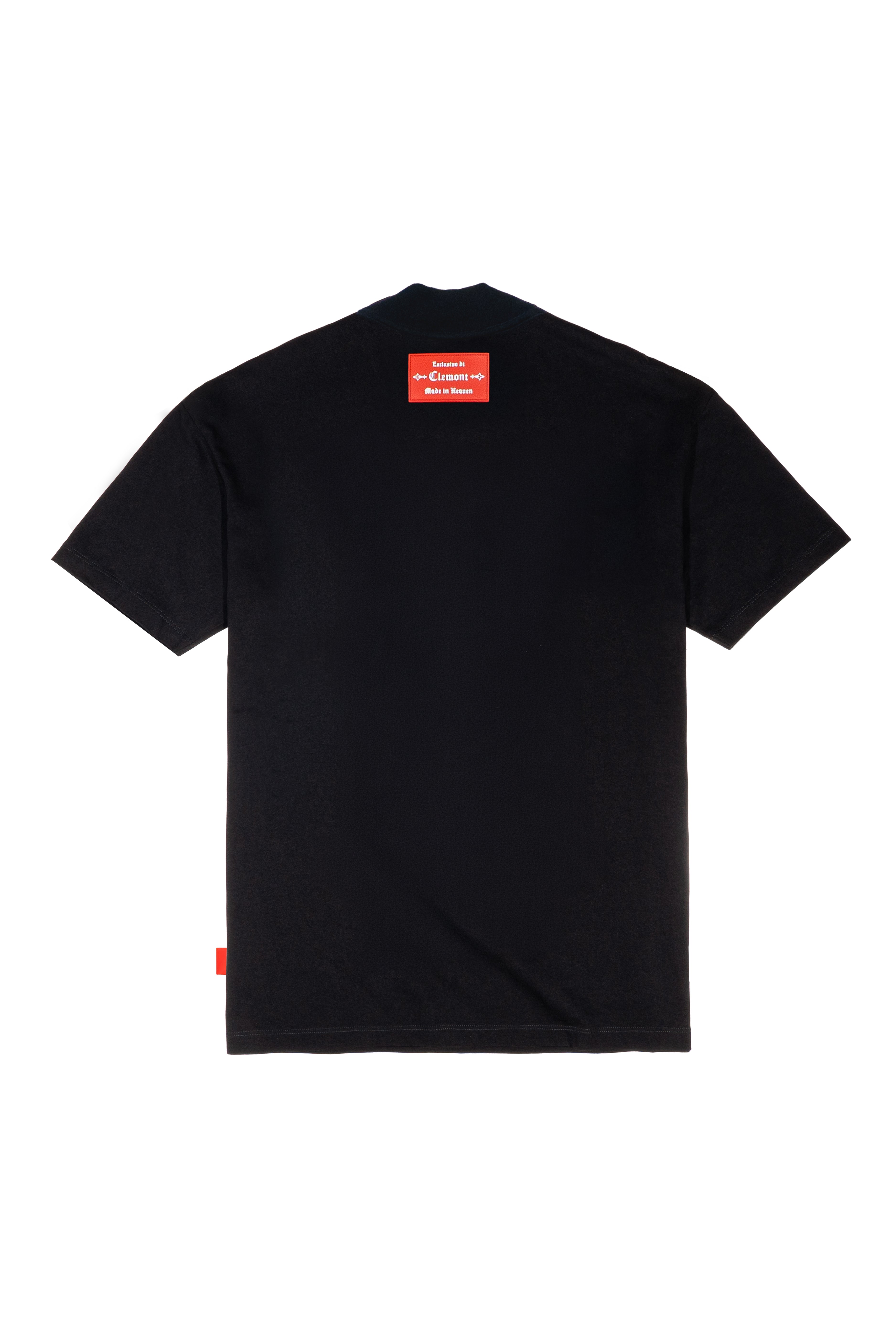 CAMISETA OVERSIZED HOMBRE CHERUBINO NEGRO CLEMONT