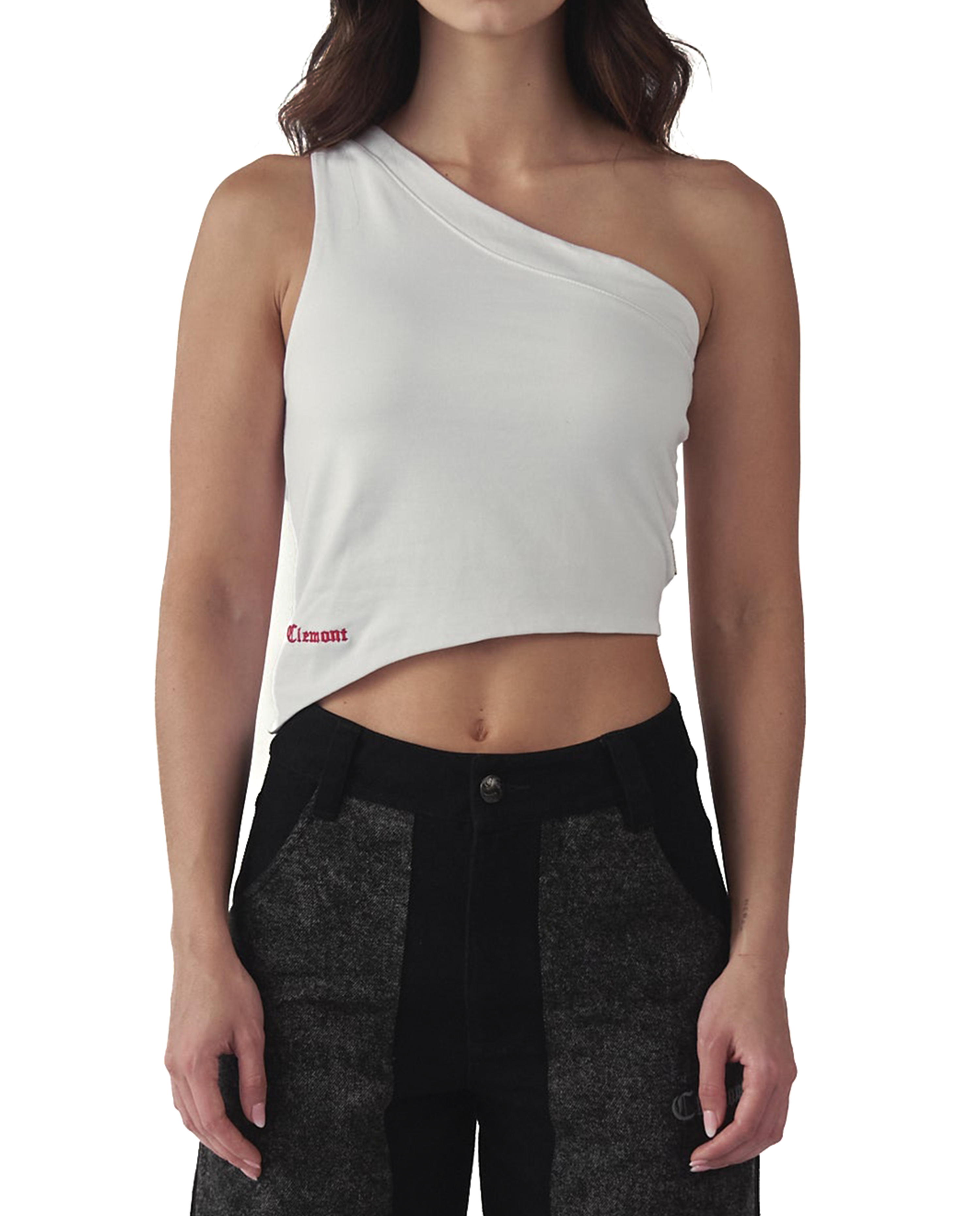 TANKTOP TRASPARENZA CREMA CLEMONT