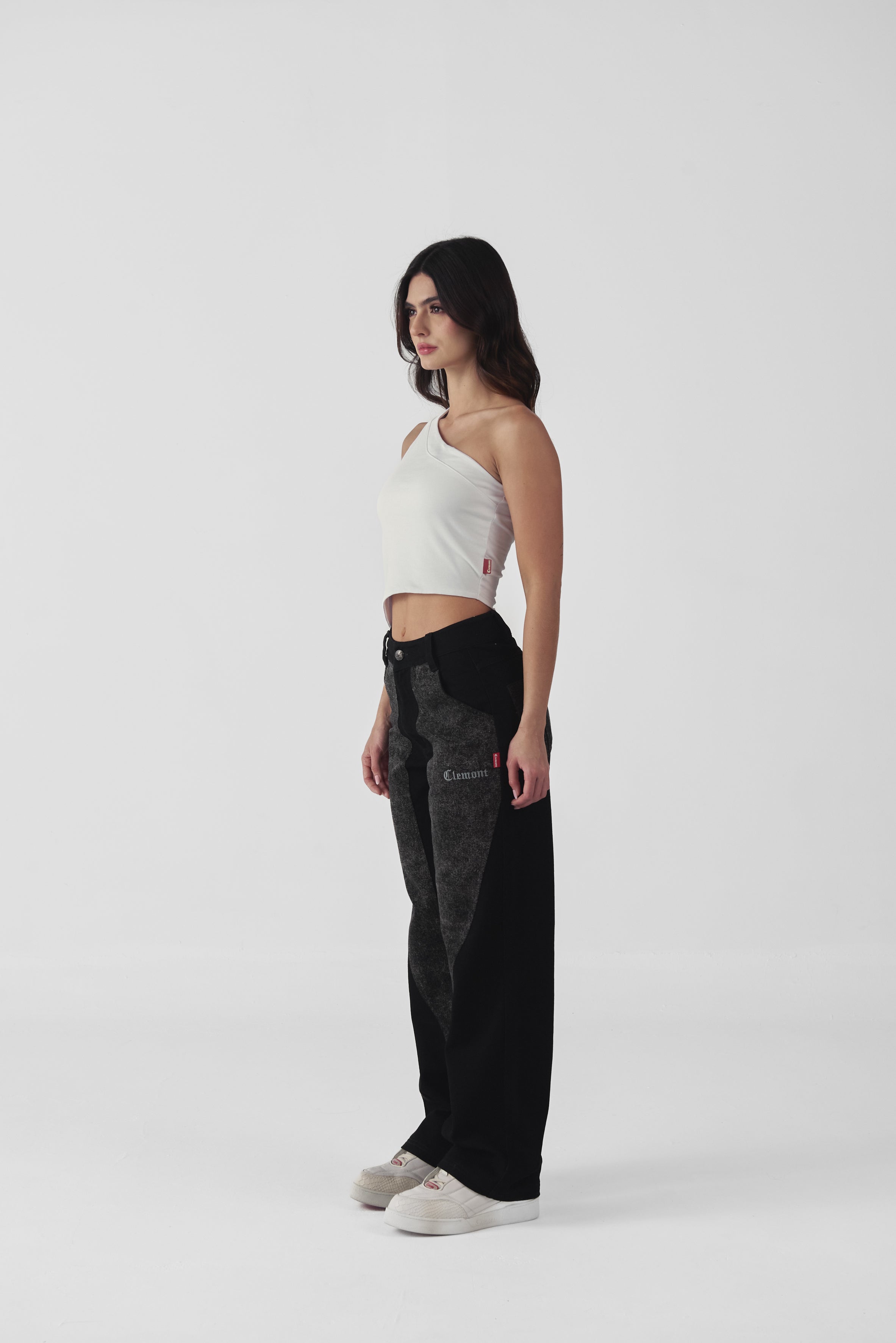 TANKTOP TRASPARENZA CREMA CLEMONT