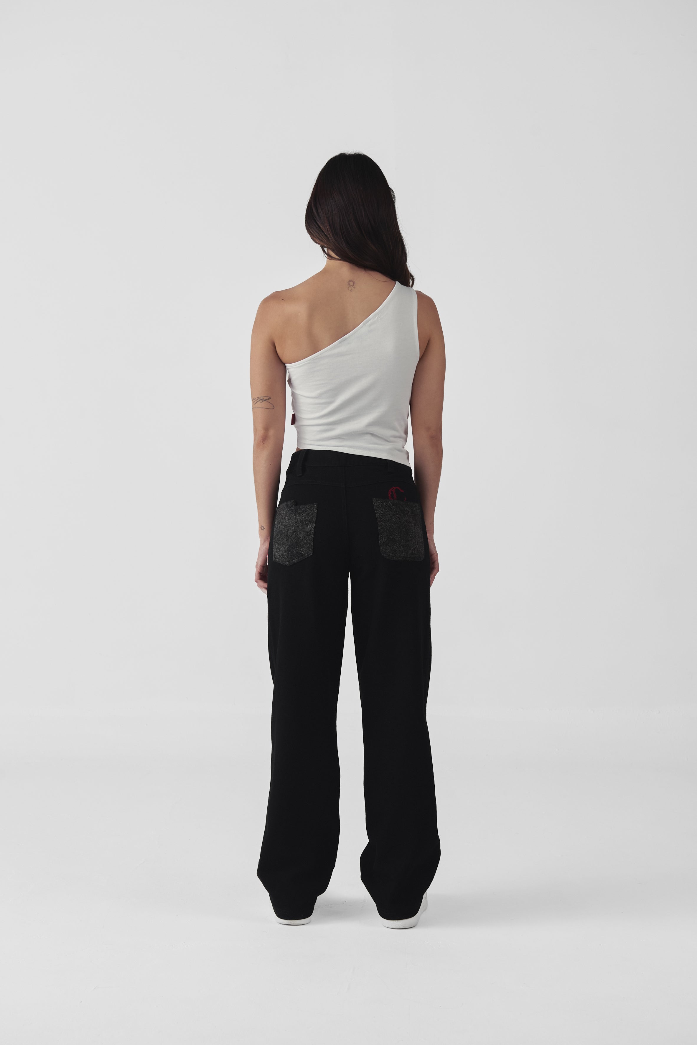 TANKTOP TRASPARENZA CREMA CLEMONT