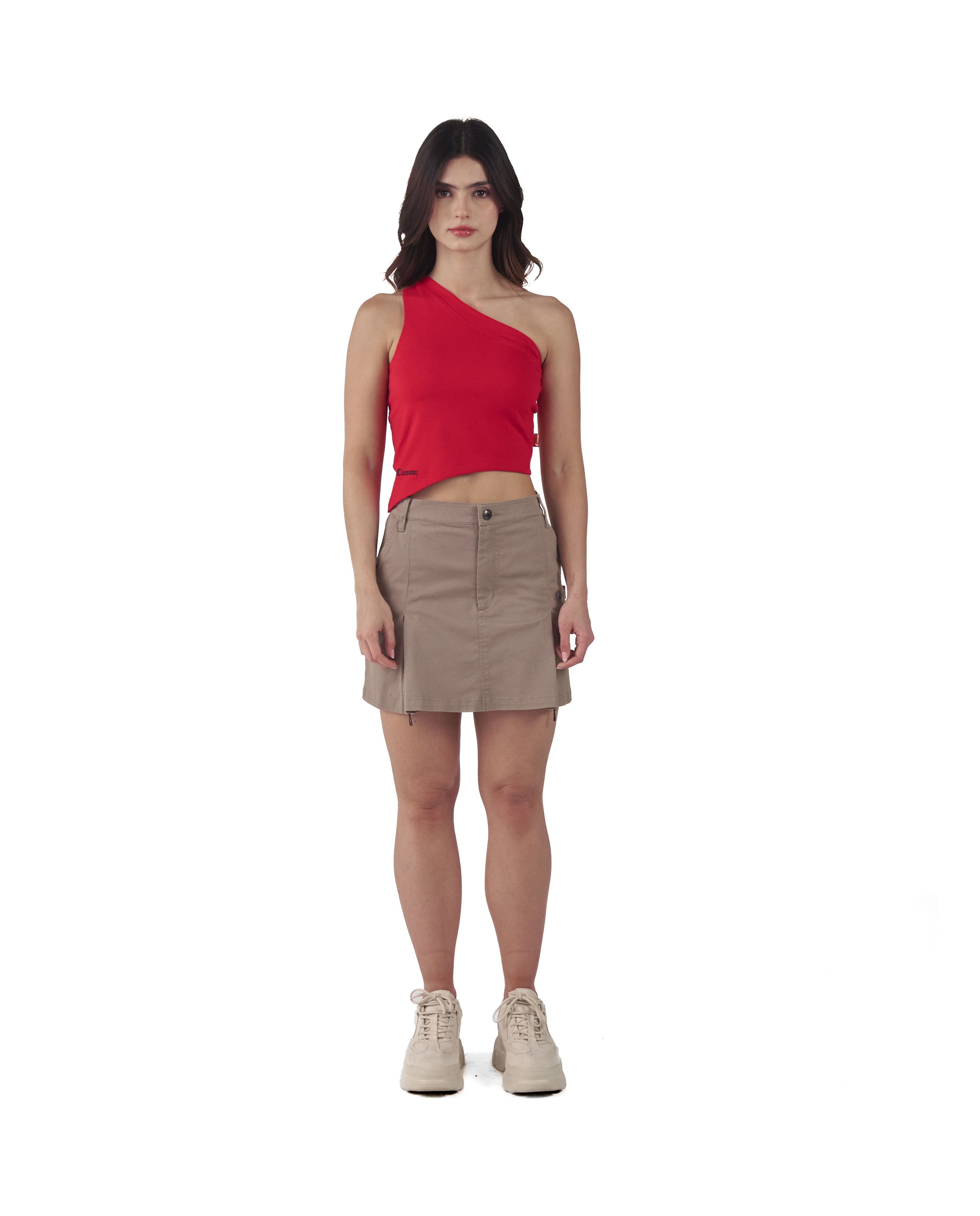 TANKTOP TRASPARENZA ROJO CLEMONT