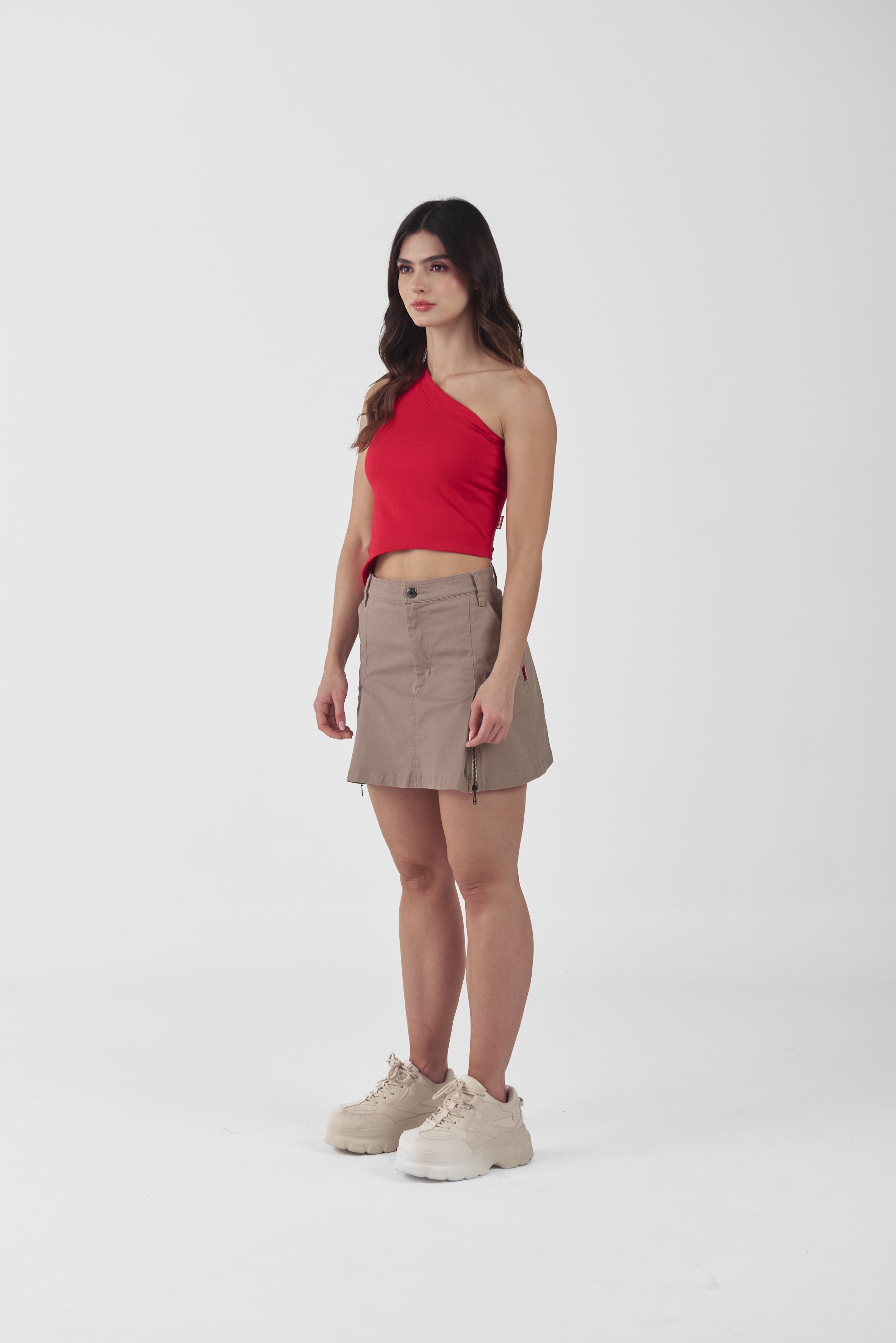 TANKTOP TRASPARENZA ROJO CLEMONT
