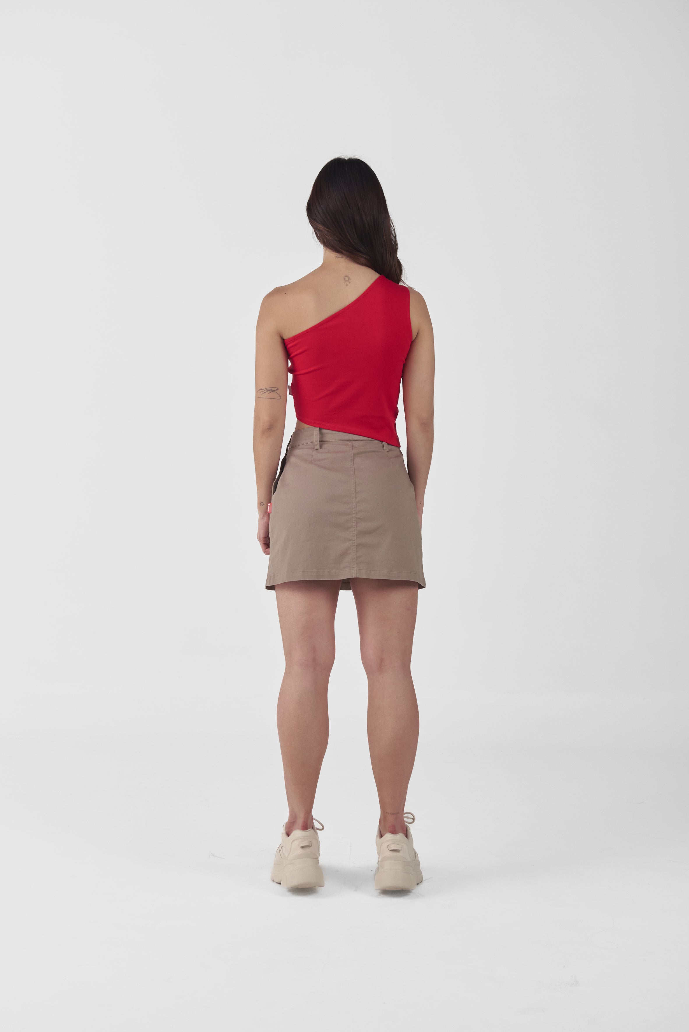 TANKTOP TRASPARENZA ROJO CLEMONT