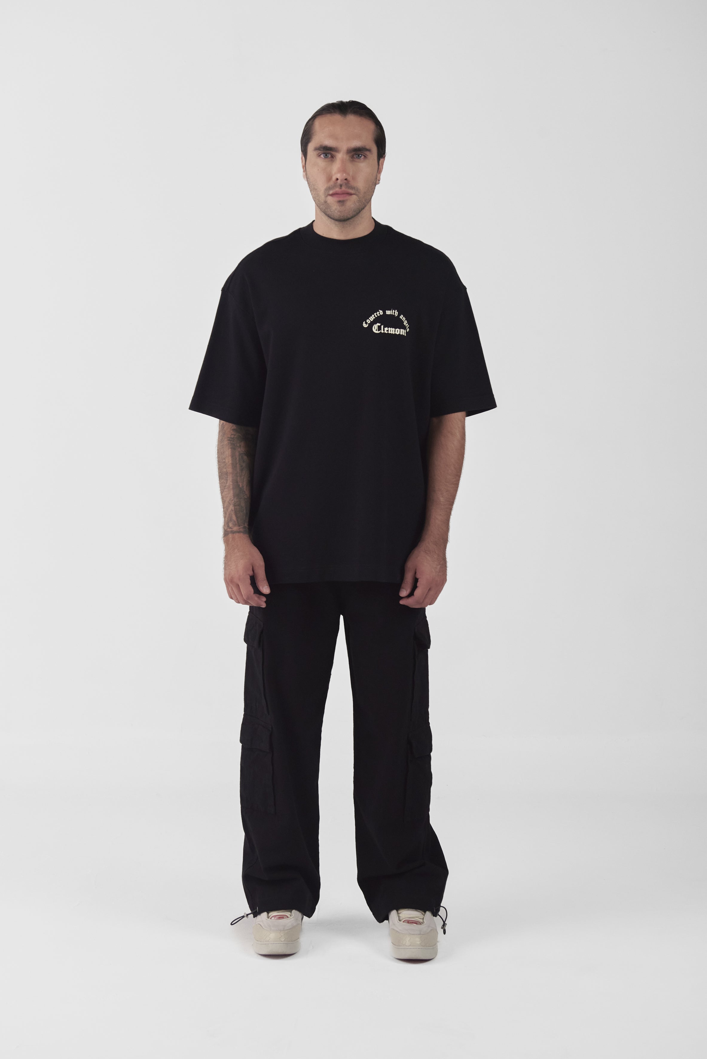 PANTALON CARGO ZEFIRO NEGRO CLEMONT