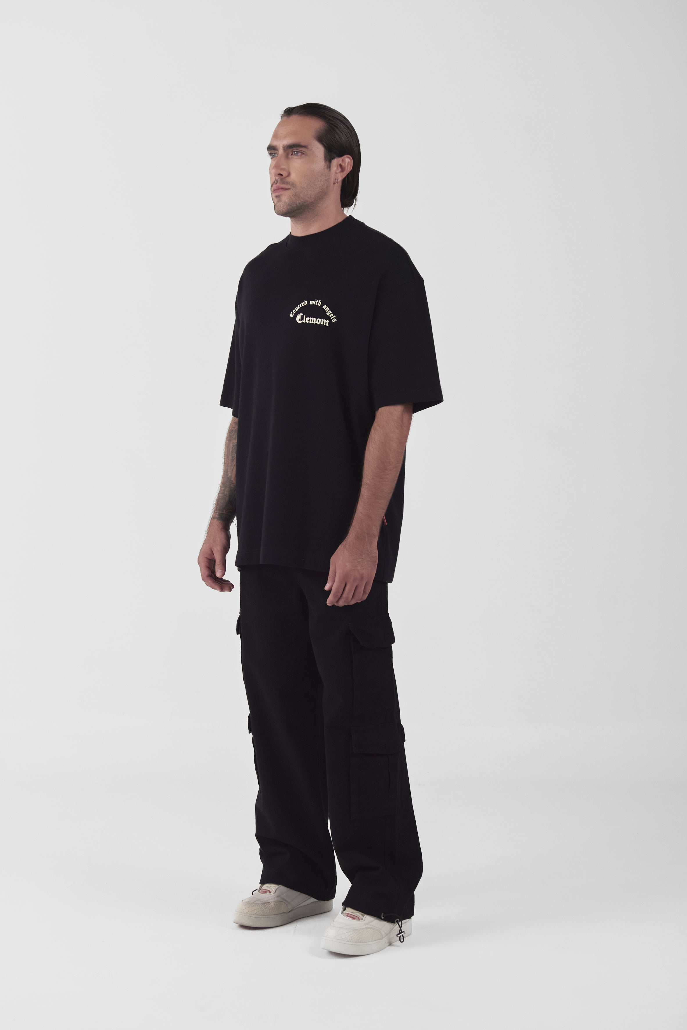 PANTALON CARGO ZEFIRO NEGRO CLEMONT