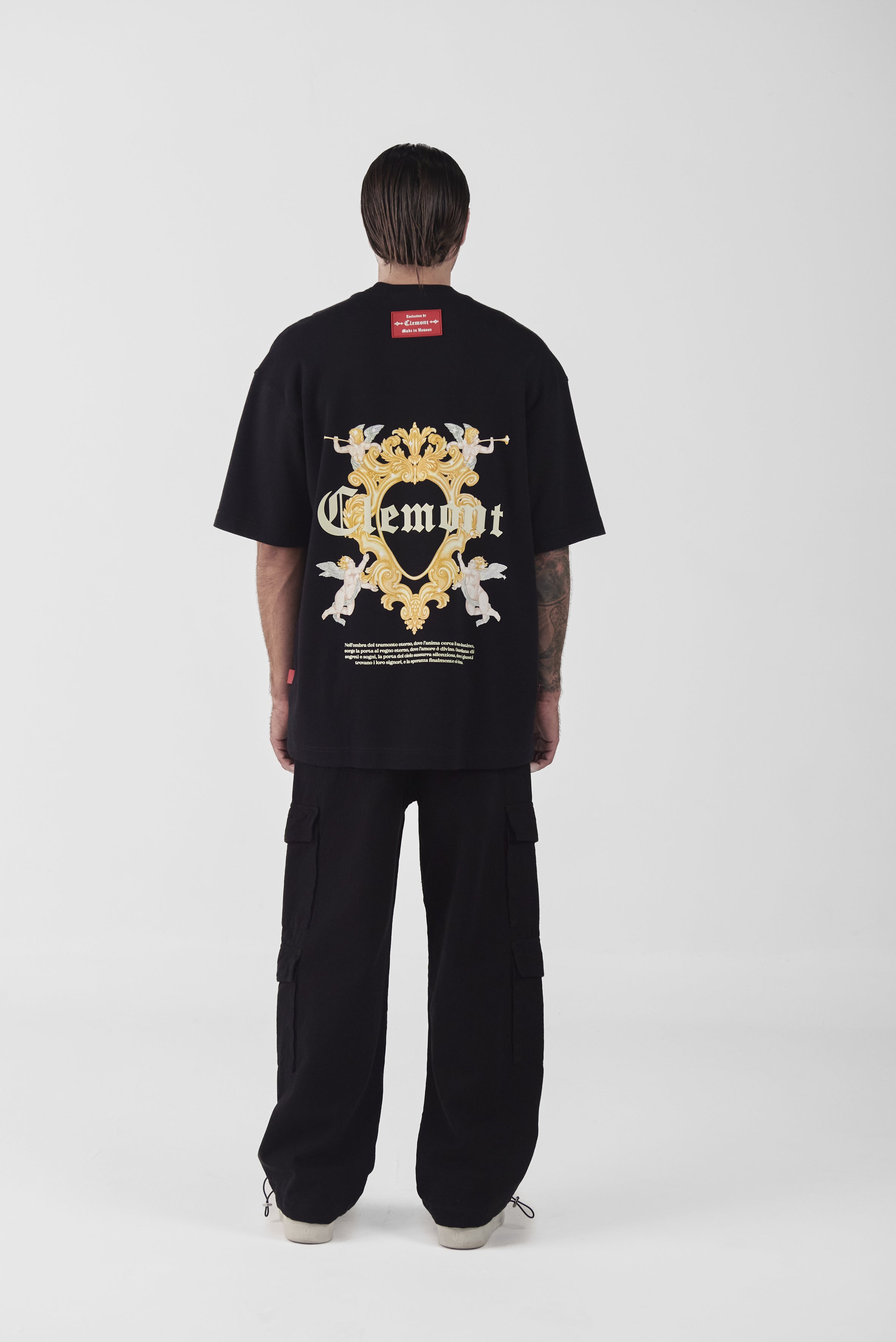 PANTALON CARGO ZEFIRO NEGRO CLEMONT