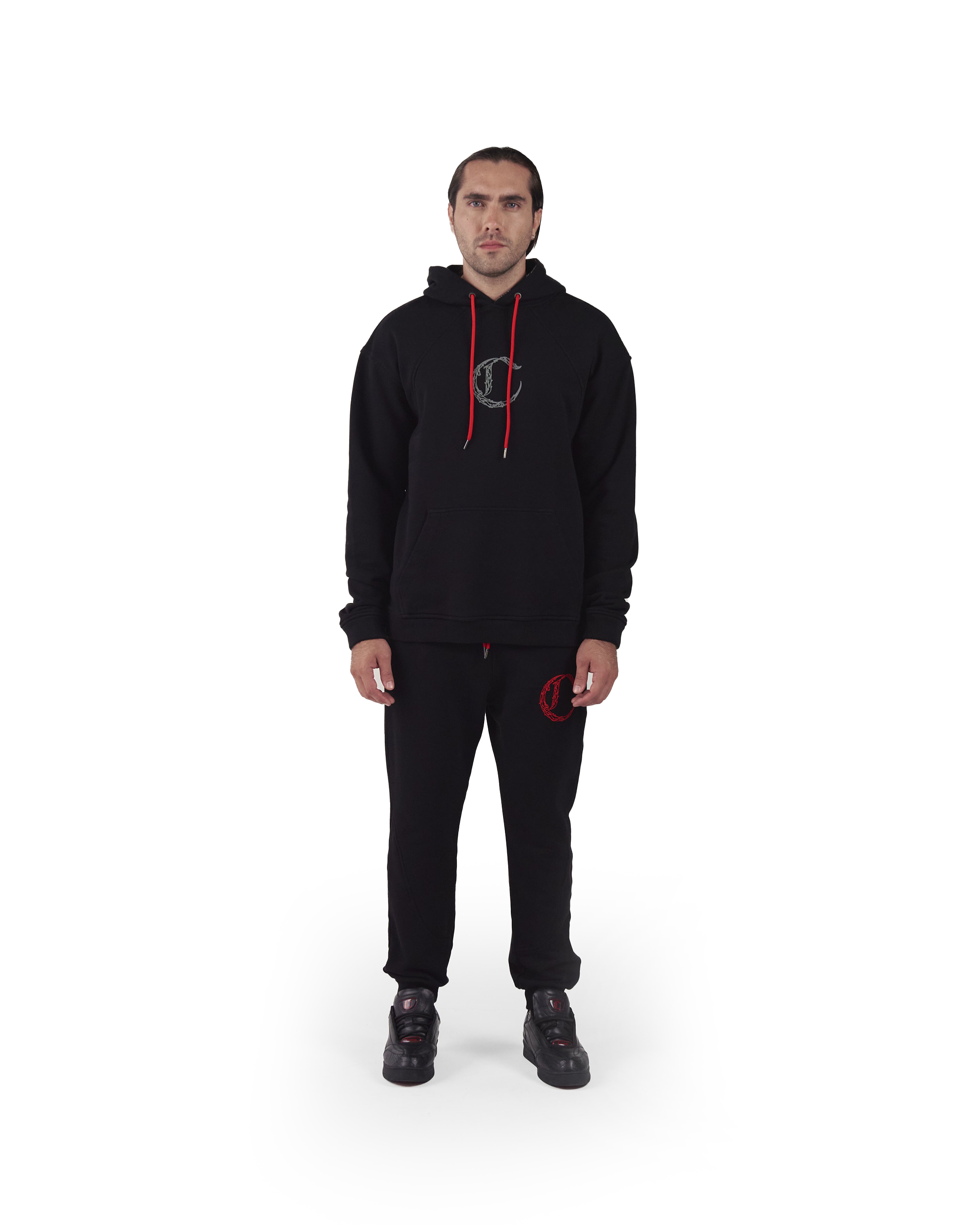 HOODIE CONOSCENZA NEGRO CLEMONT