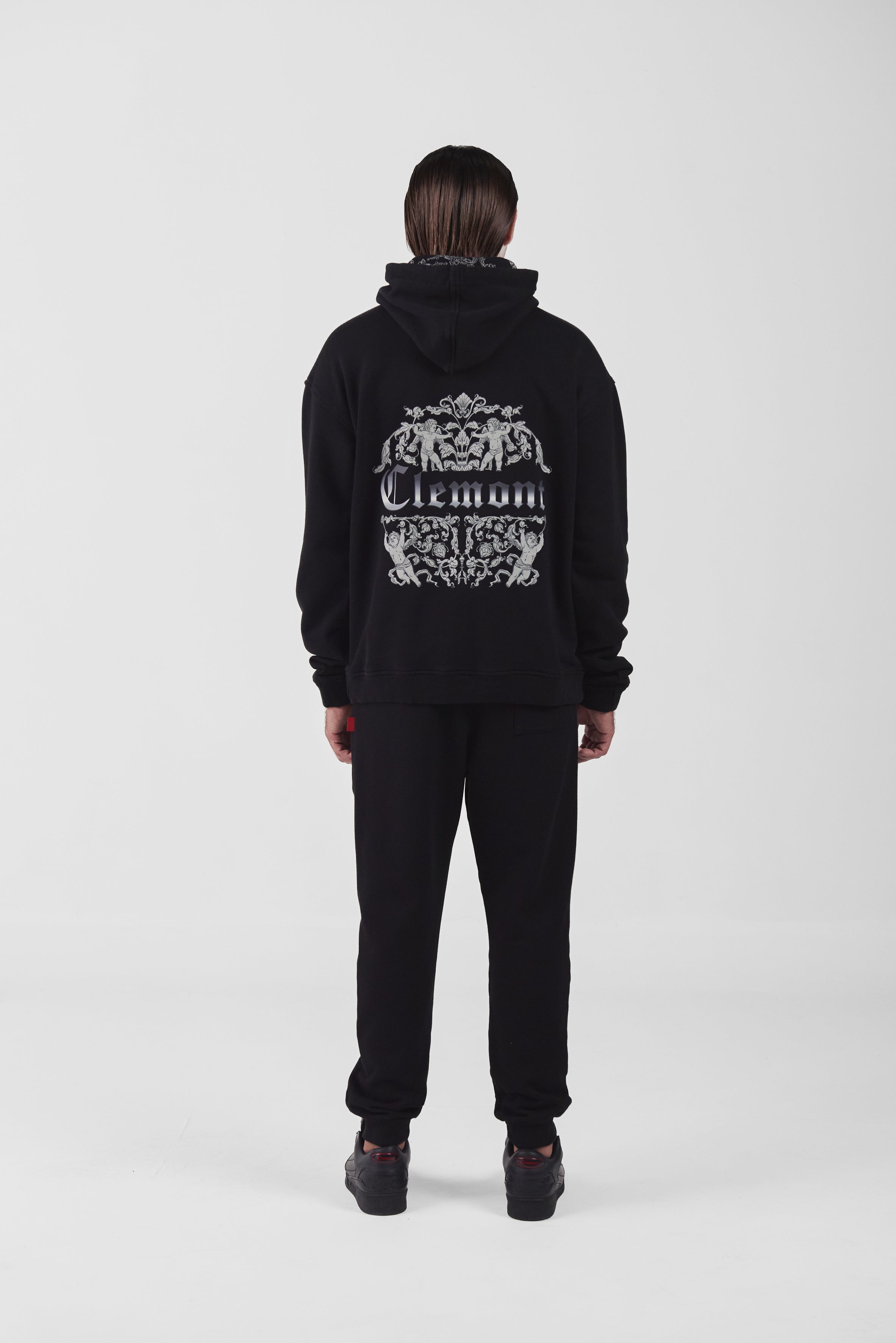 HOODIE CONOSCENZA NEGRO CLEMONT