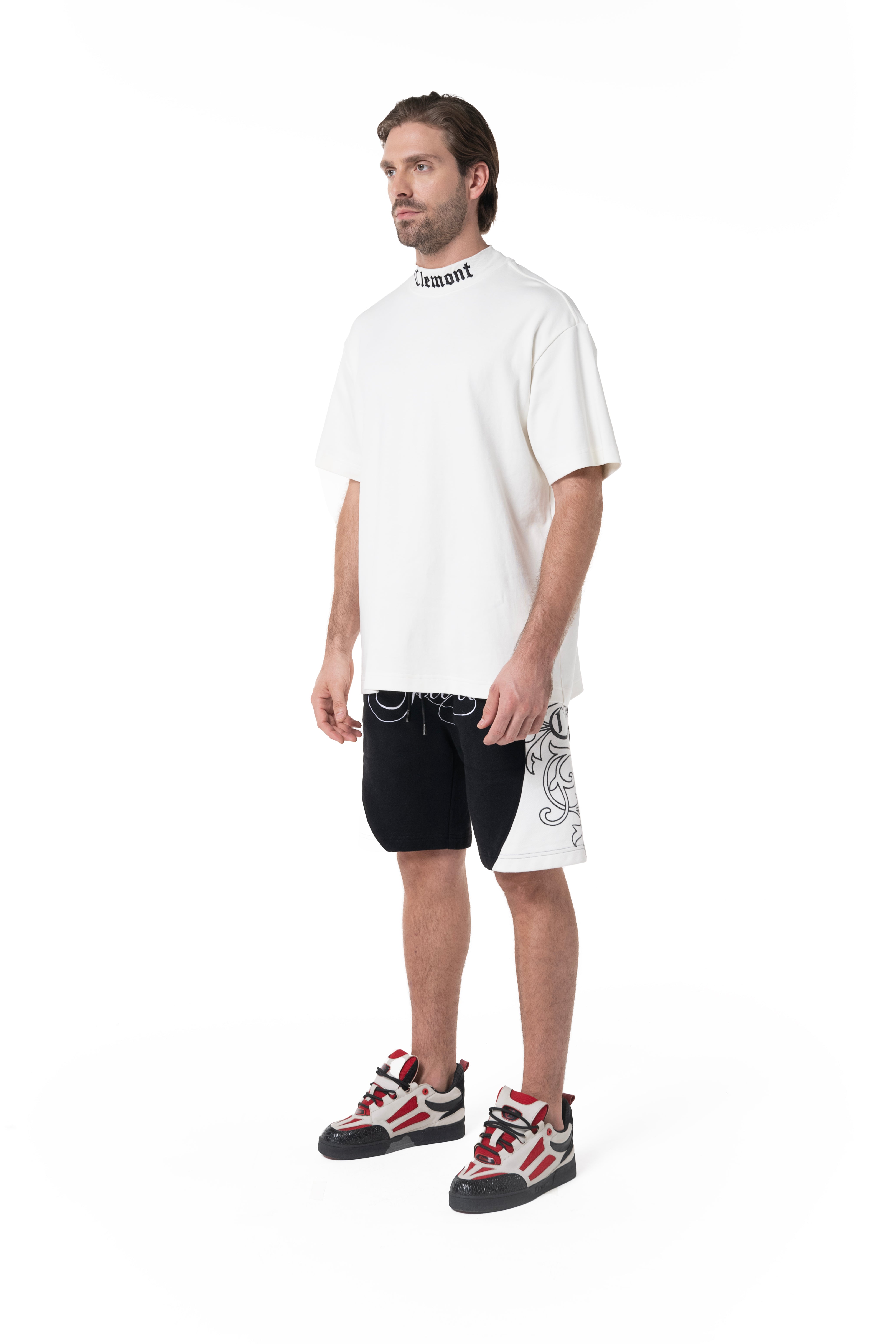 CAMISETA OVERSIZED HOMBRE CHERUBINO CREMA CLEMONT