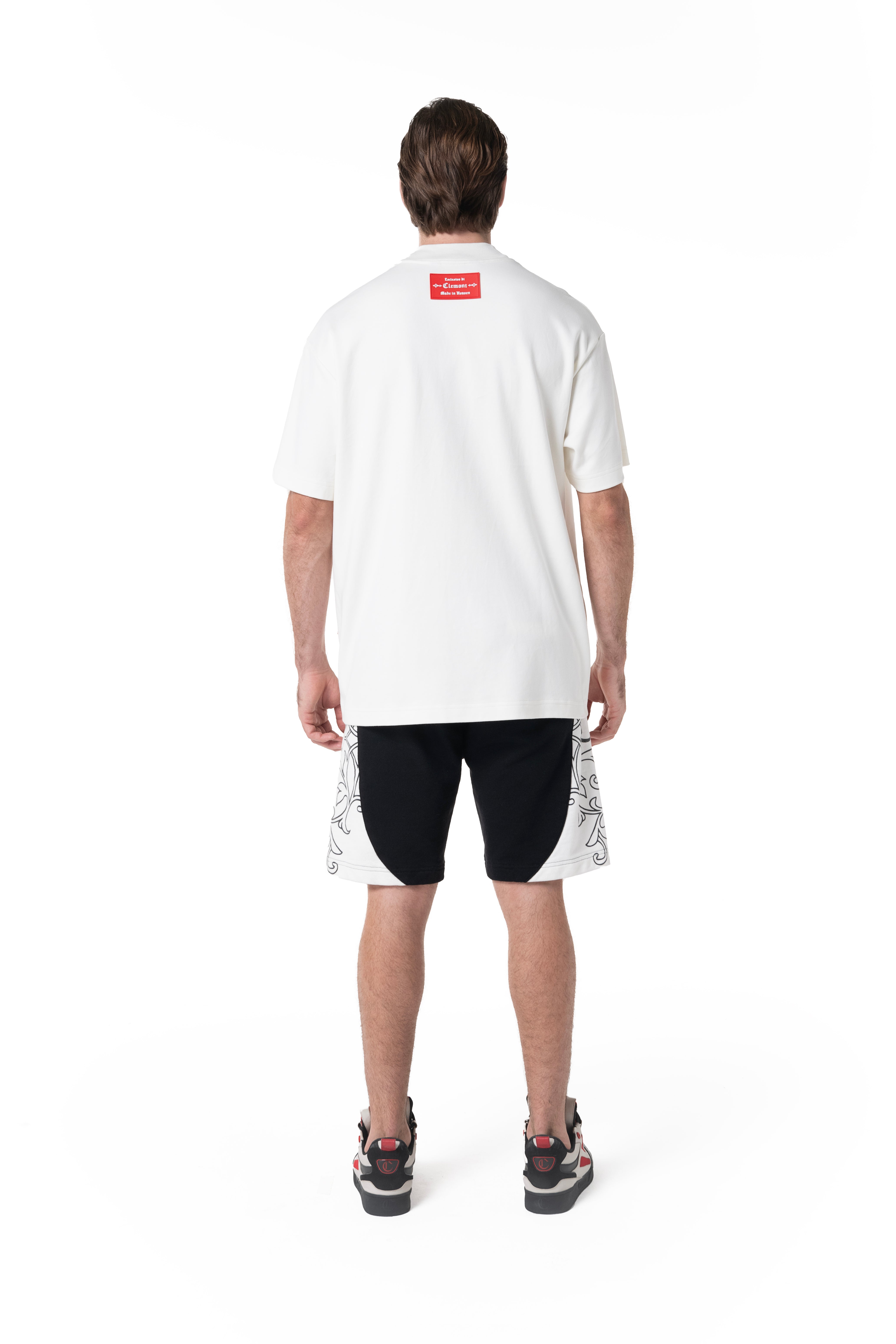 CAMISETA OVERSIZED HOMBRE CHERUBINO CREMA CLEMONT