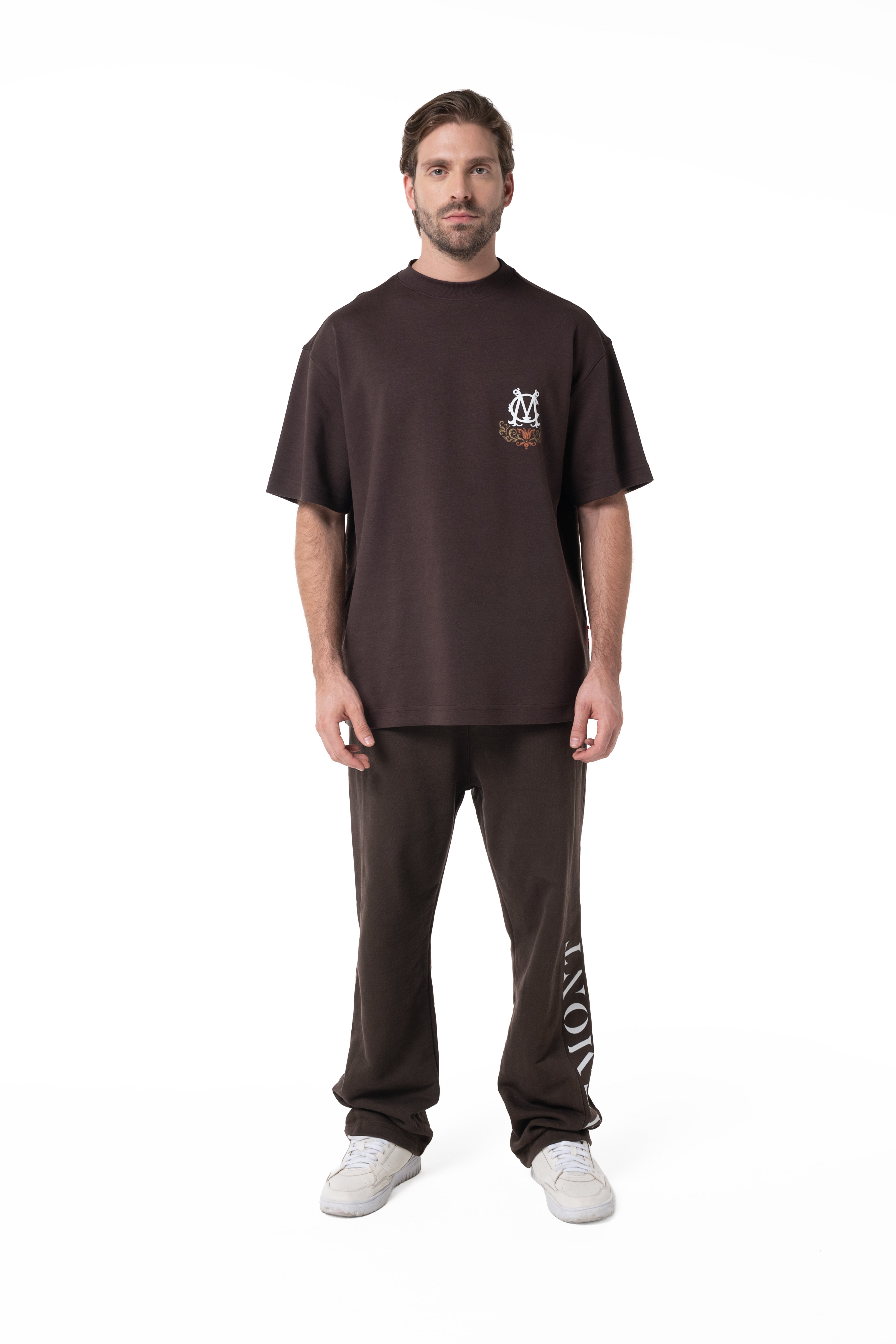 CAMISETA OVERSIZED HOMBRE ANNEGATO MOCCA CLEMONT
