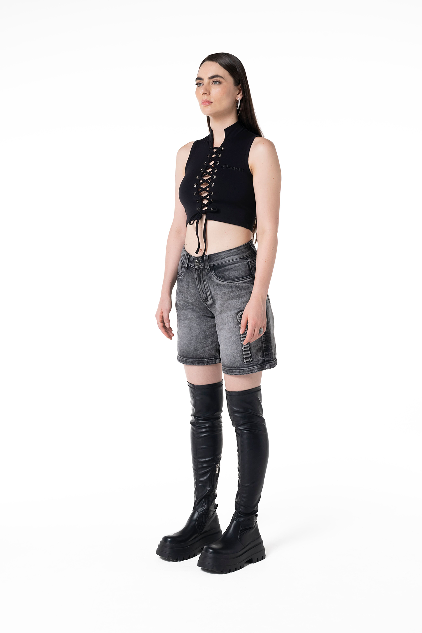 TOPS MUJER SCOMPARSO NEGRO CLEMONT