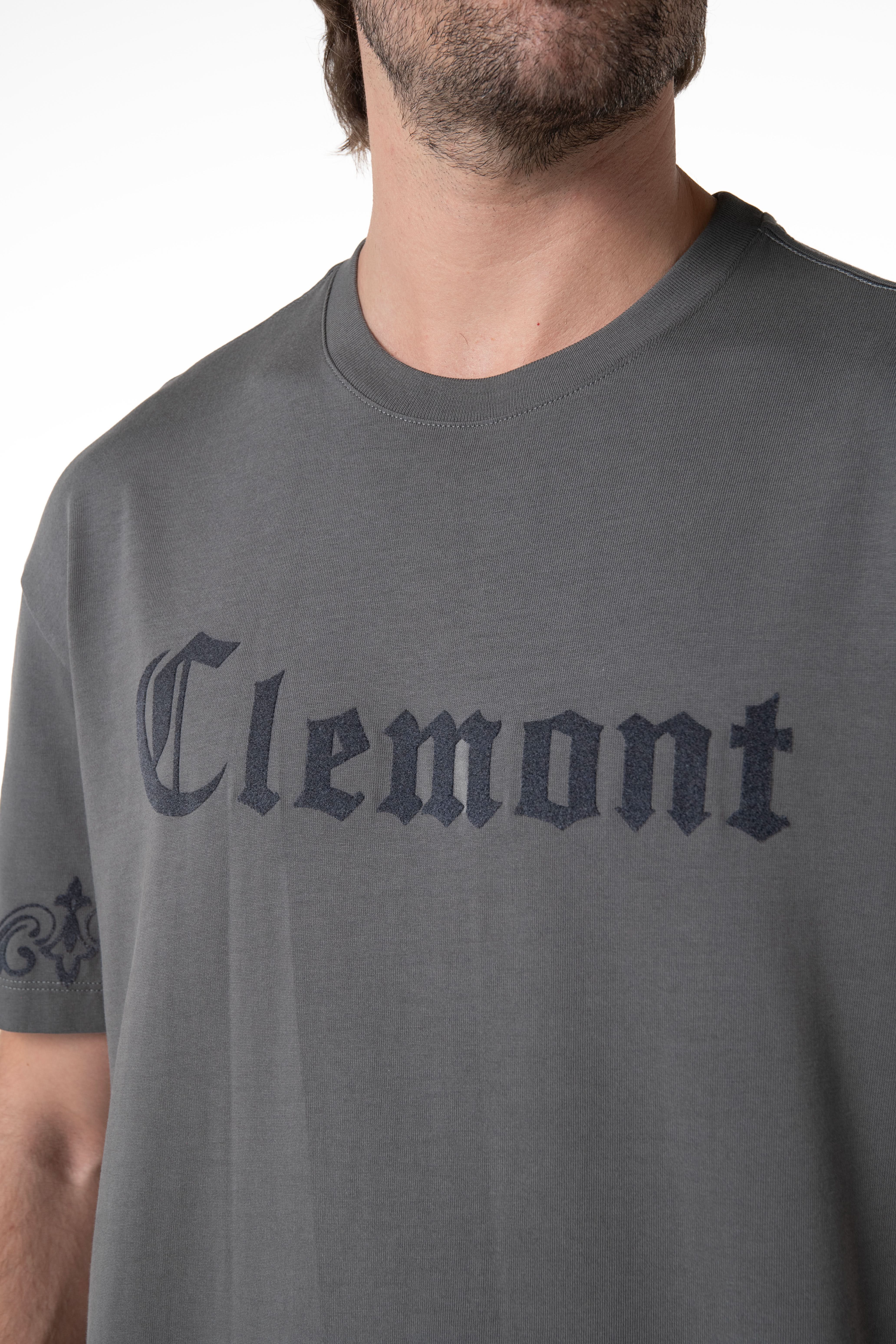 CAMISETA HOMBRE EDERA GRIS OSCURO CLEMONT