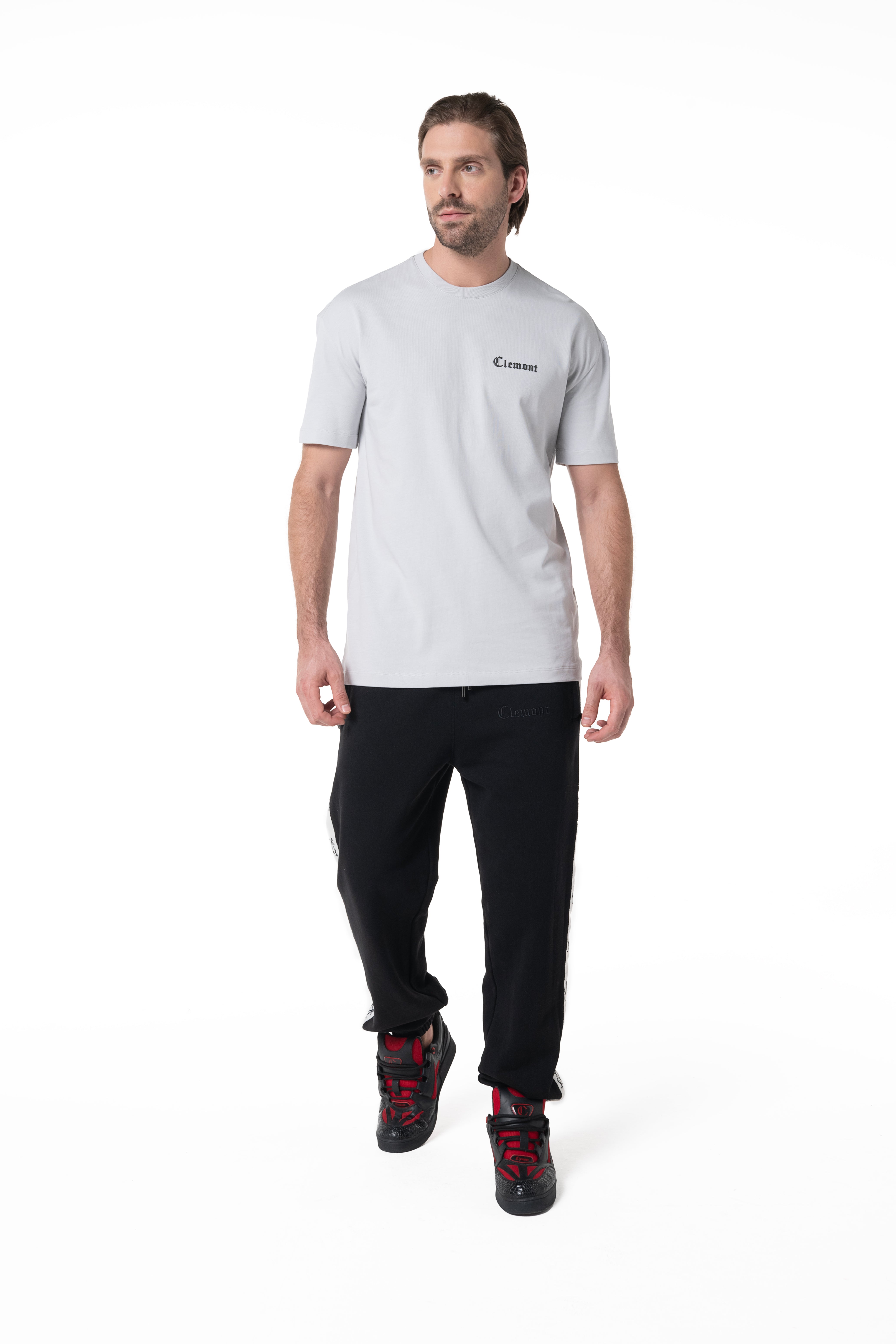 CAMISETA HOMBRE INABISSARE GRIS CLEMONT