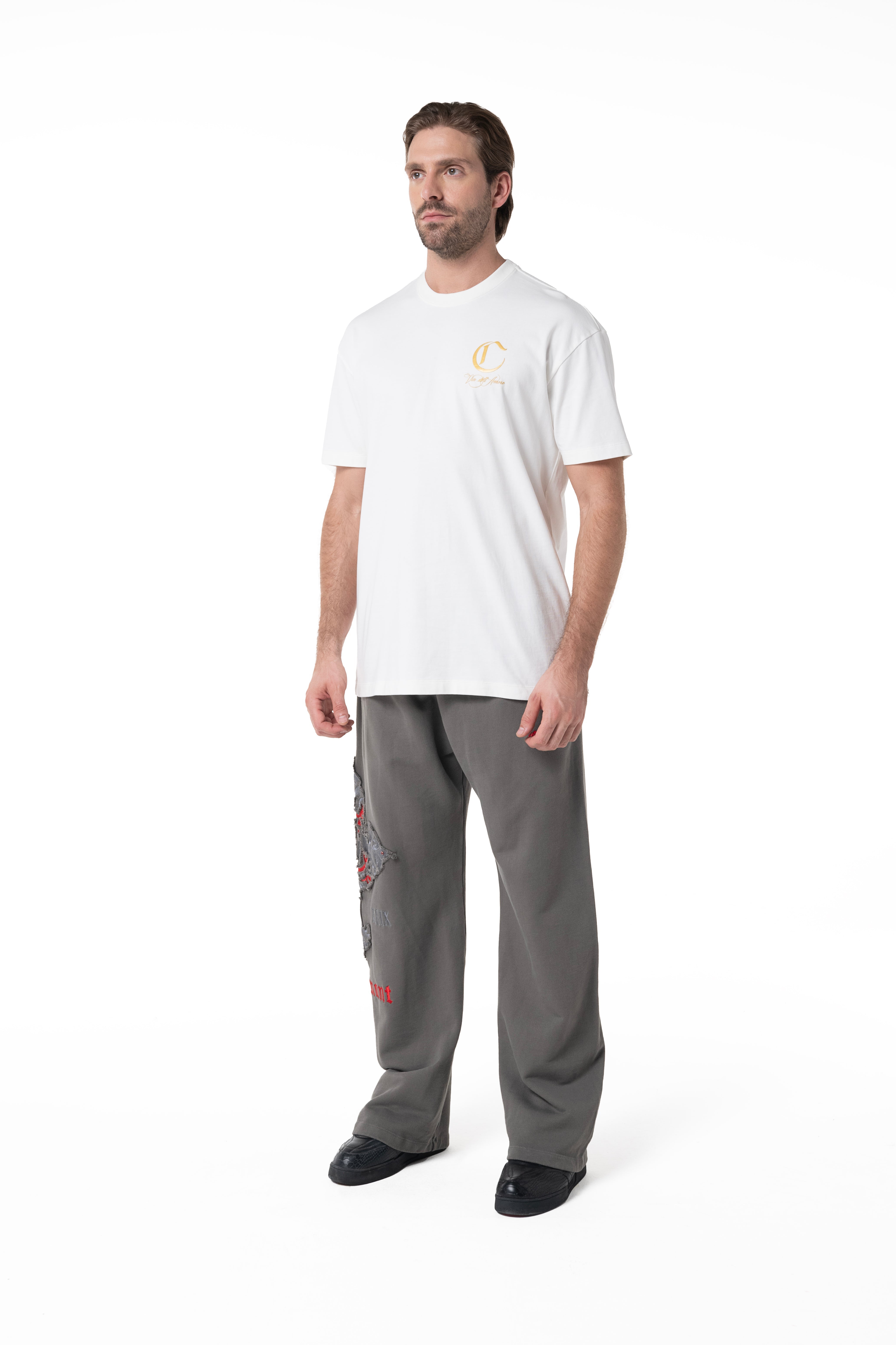 CAMISETA HOMBRE ADERIRE CREMA CLEMONT