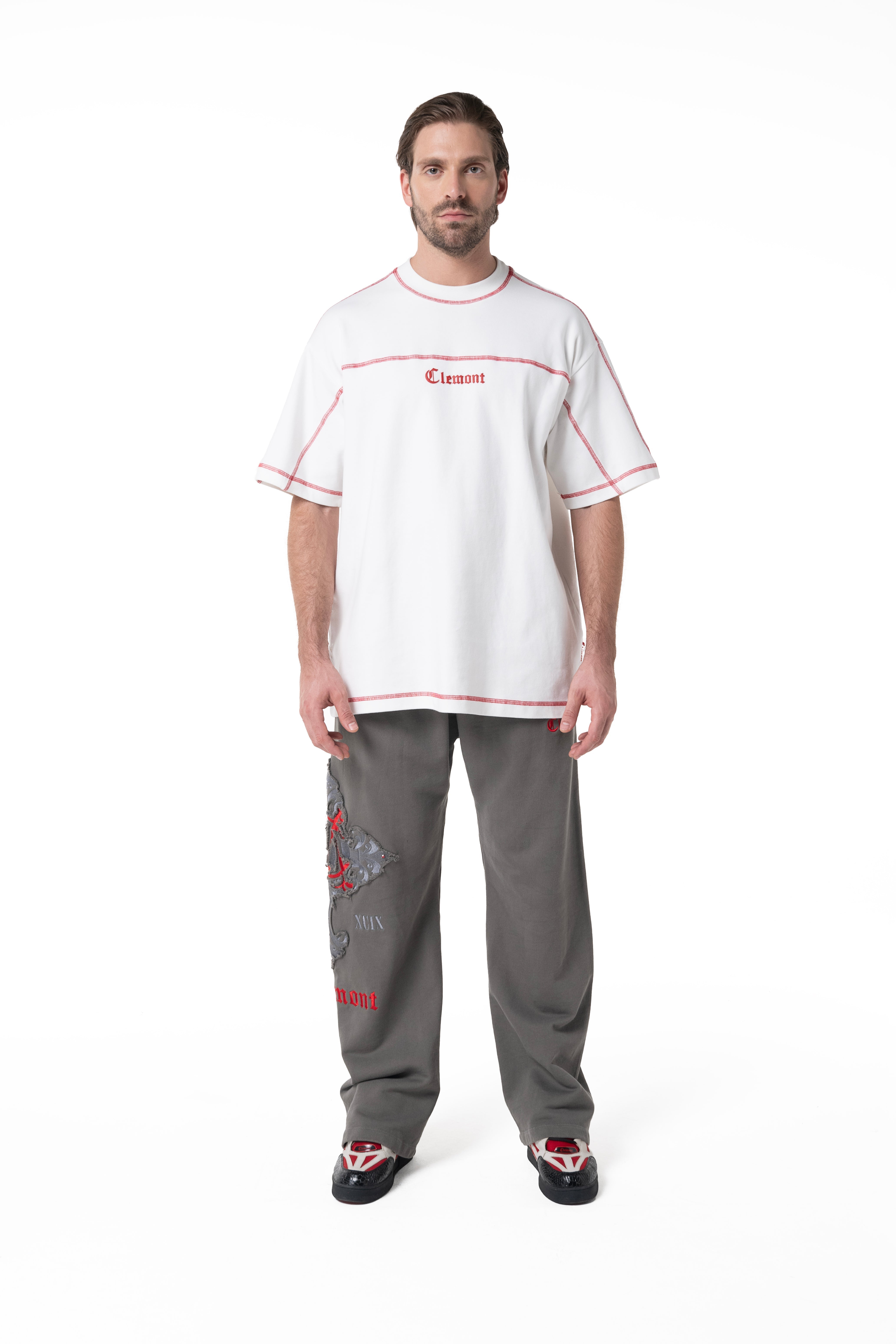 CAMISETA OVERSIZED HOMBRE RITORNO CREMA CLEMONT