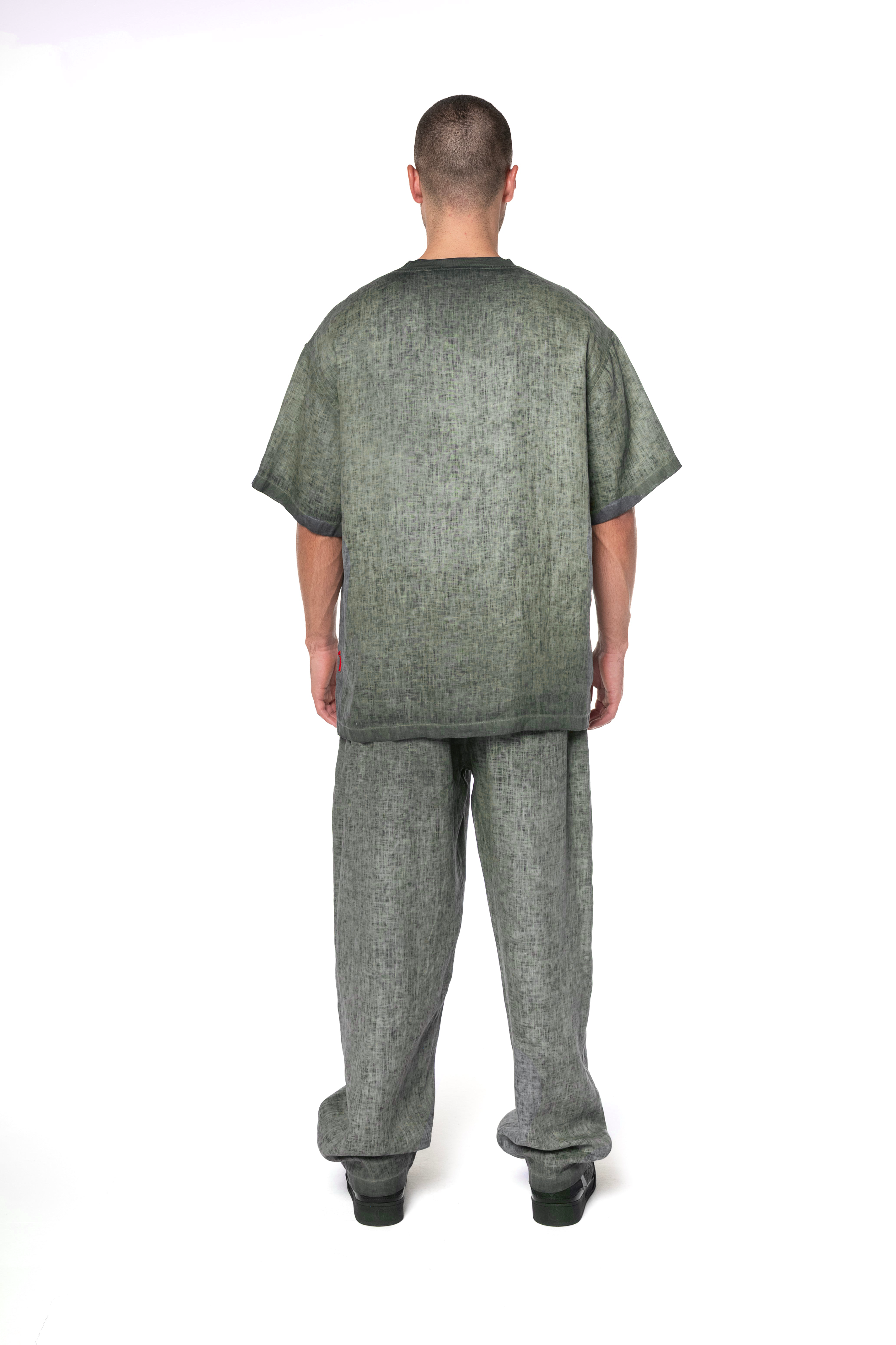 CAMISETA OVERSIZED MASCULINO PETRA VERDE CLEMONT