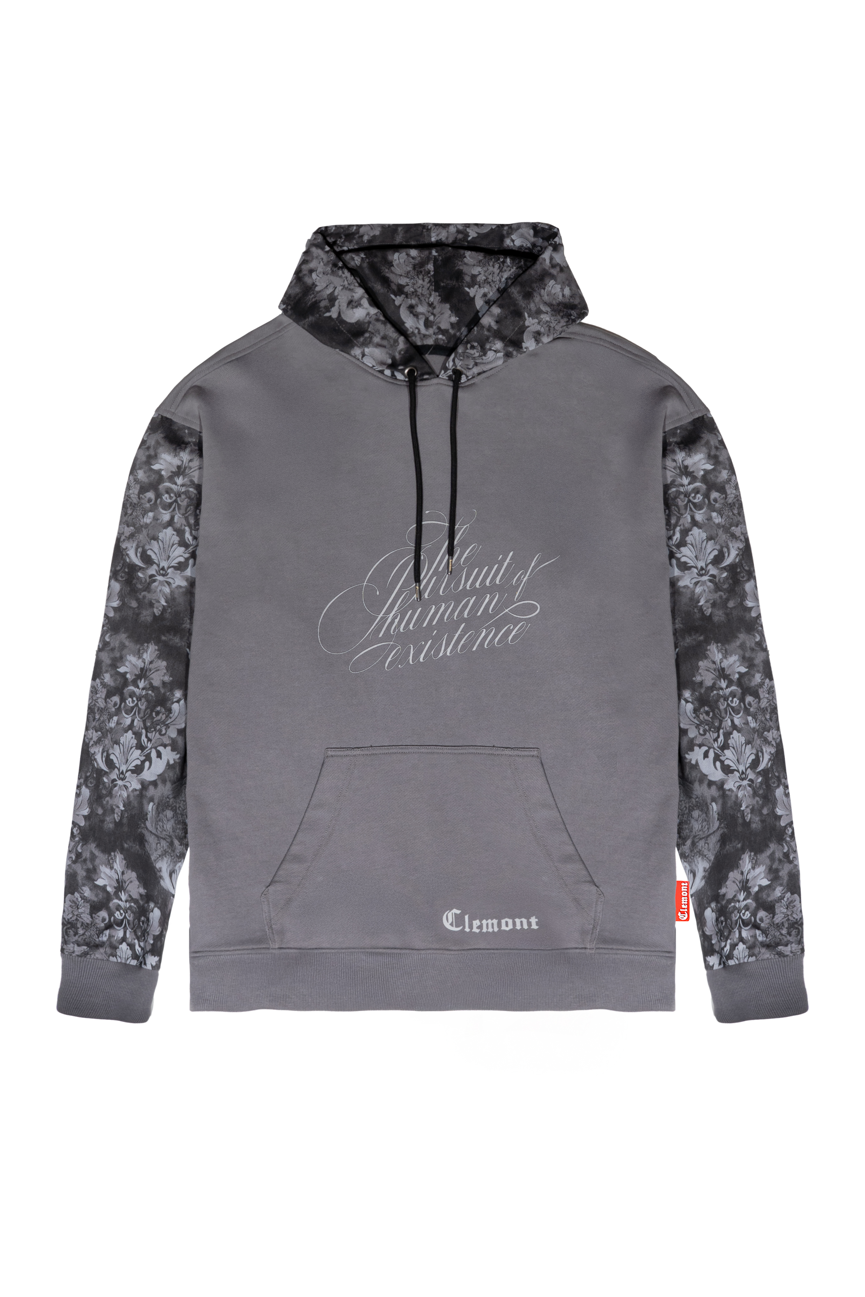 HOODIES HOMBRE INQUIETO GRIS OSCURO CLEMONT