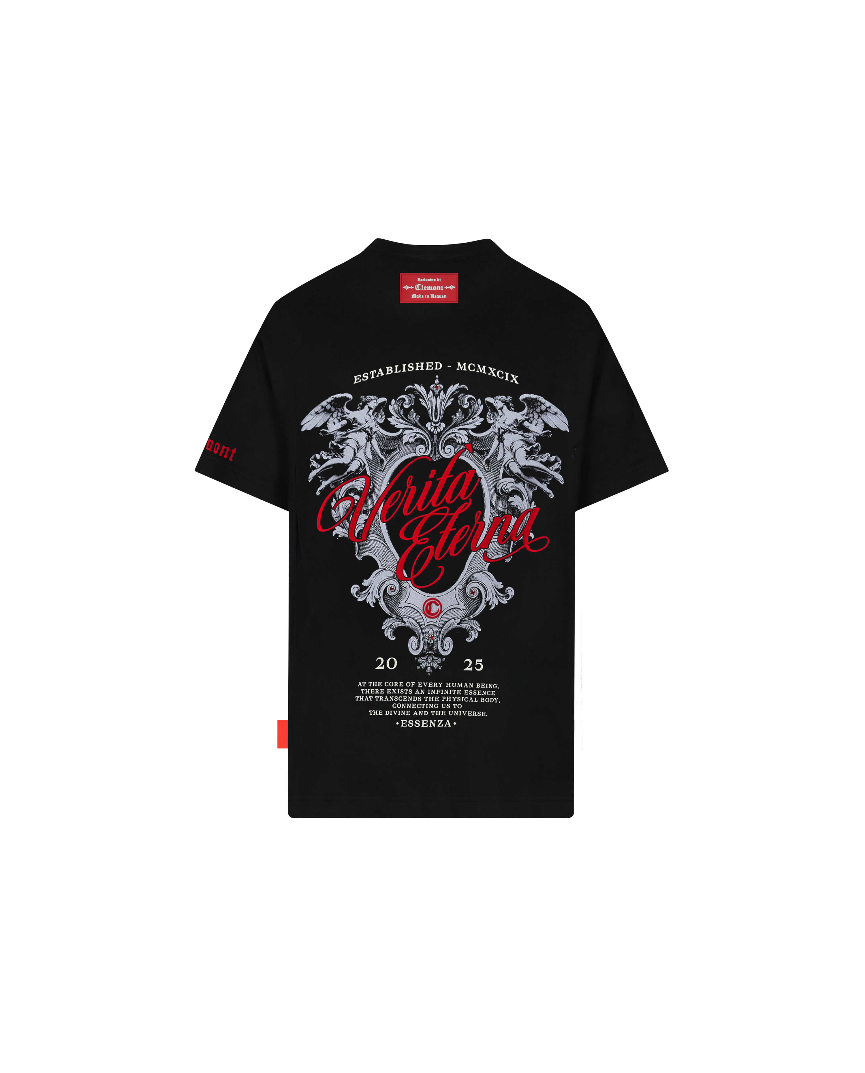 CAMISETA OVERSIZED LUMINARIA NEGRO