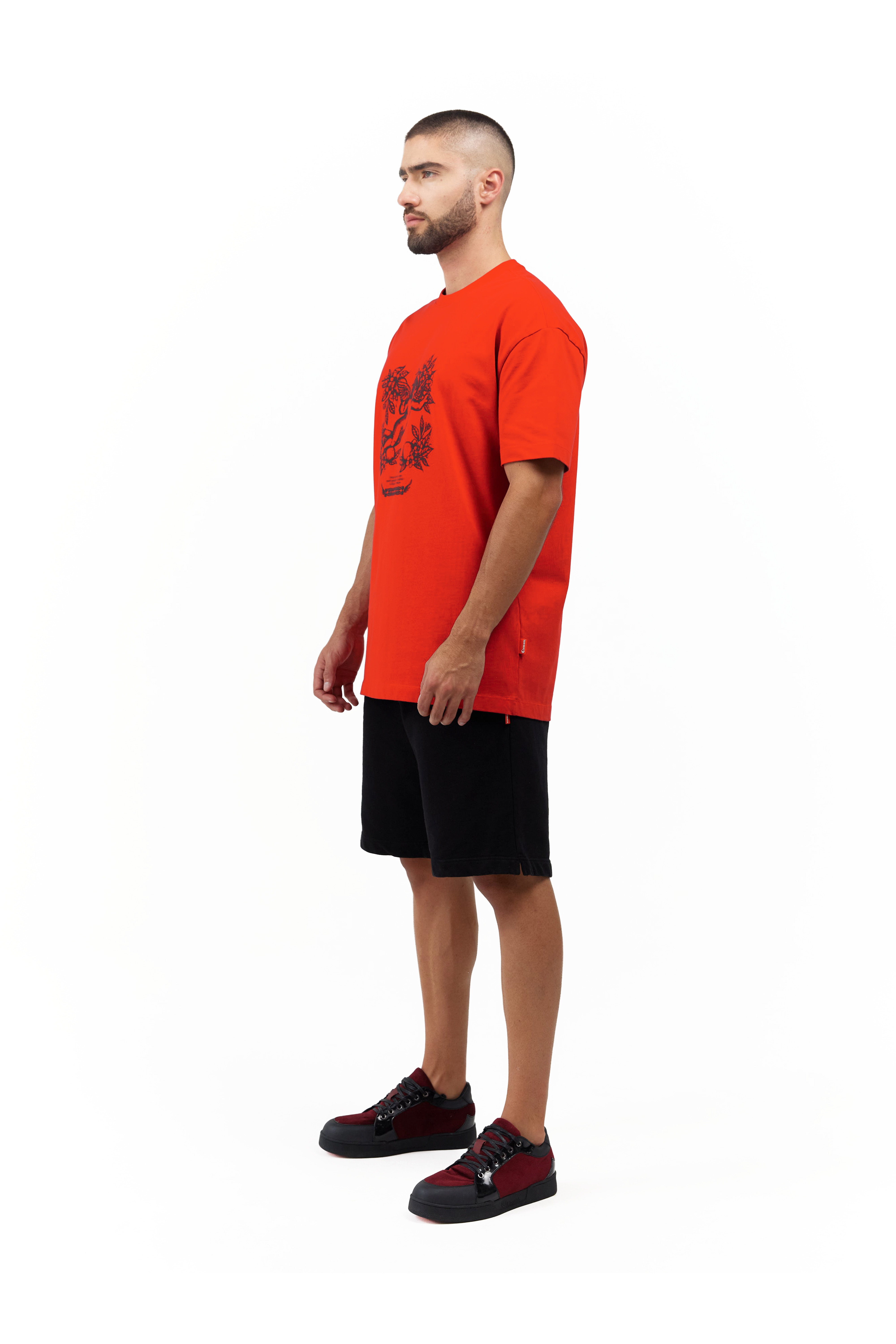 T-SHIRT MEN SORRISO RED CLEMONT