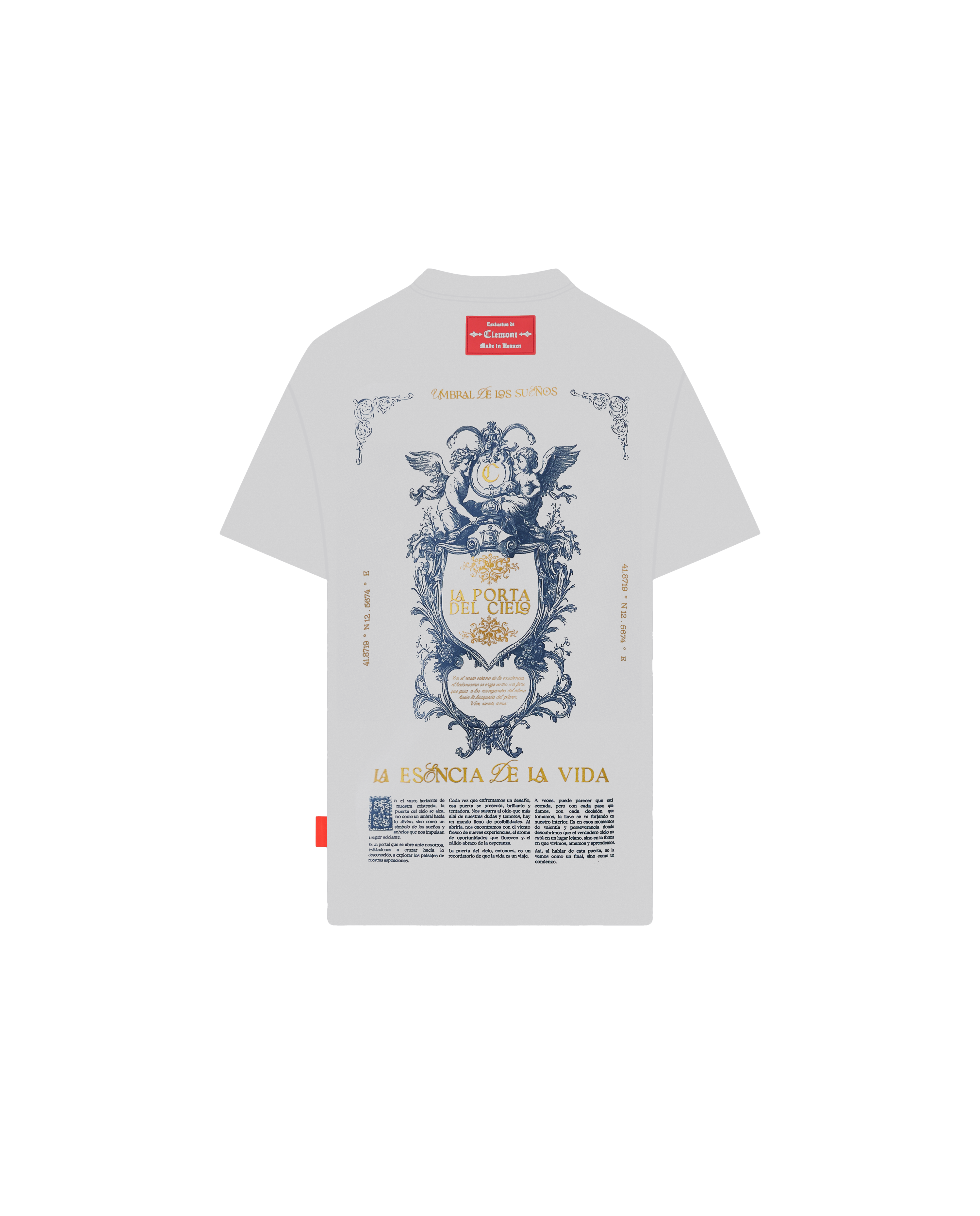 CAMISETA OVERSIZED ELEVARE GRIS CLEMONT