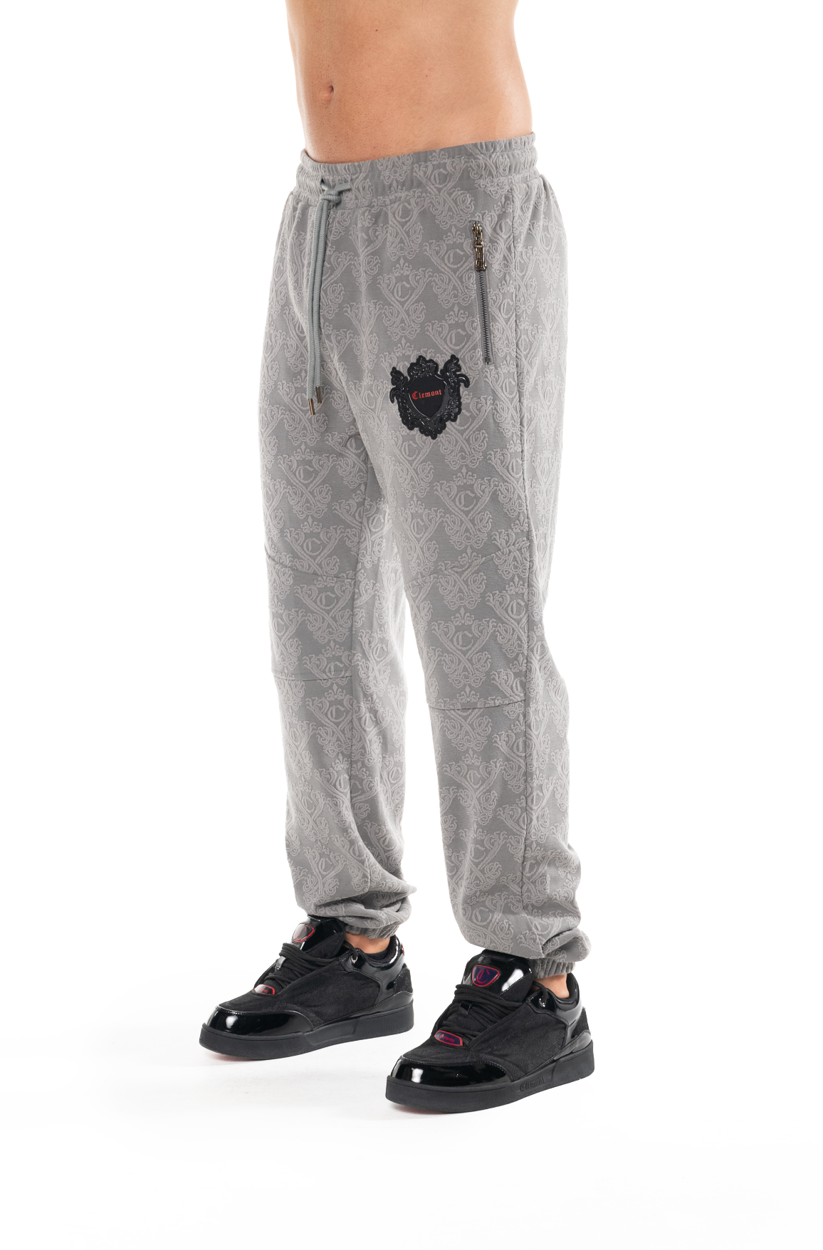 ALBA DARK GREY MEN'S SWEATSHIRT CLEMONT