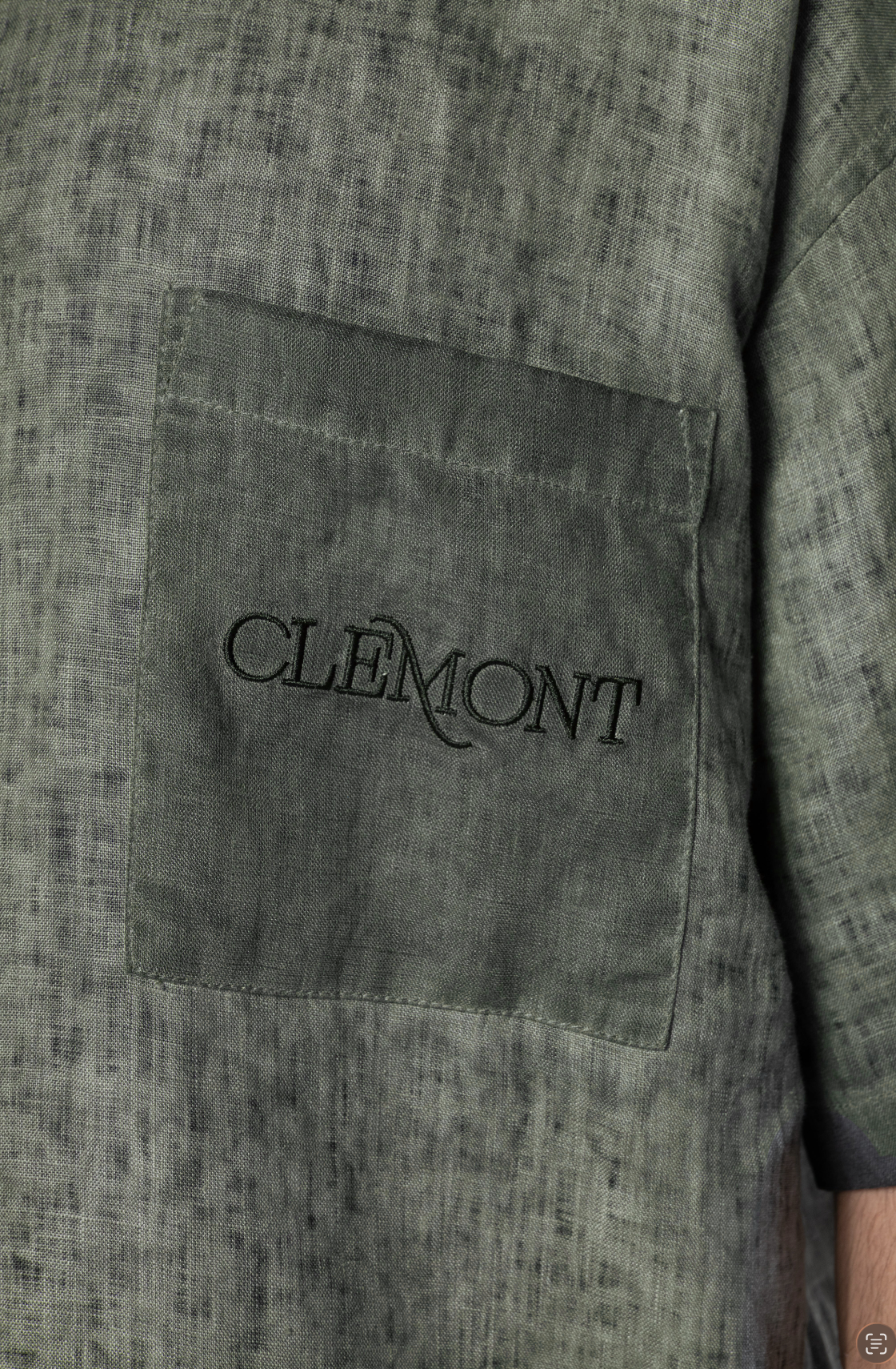 CAMISETA OVERSIZED MASCULINO PETRA VERDE CLEMONT