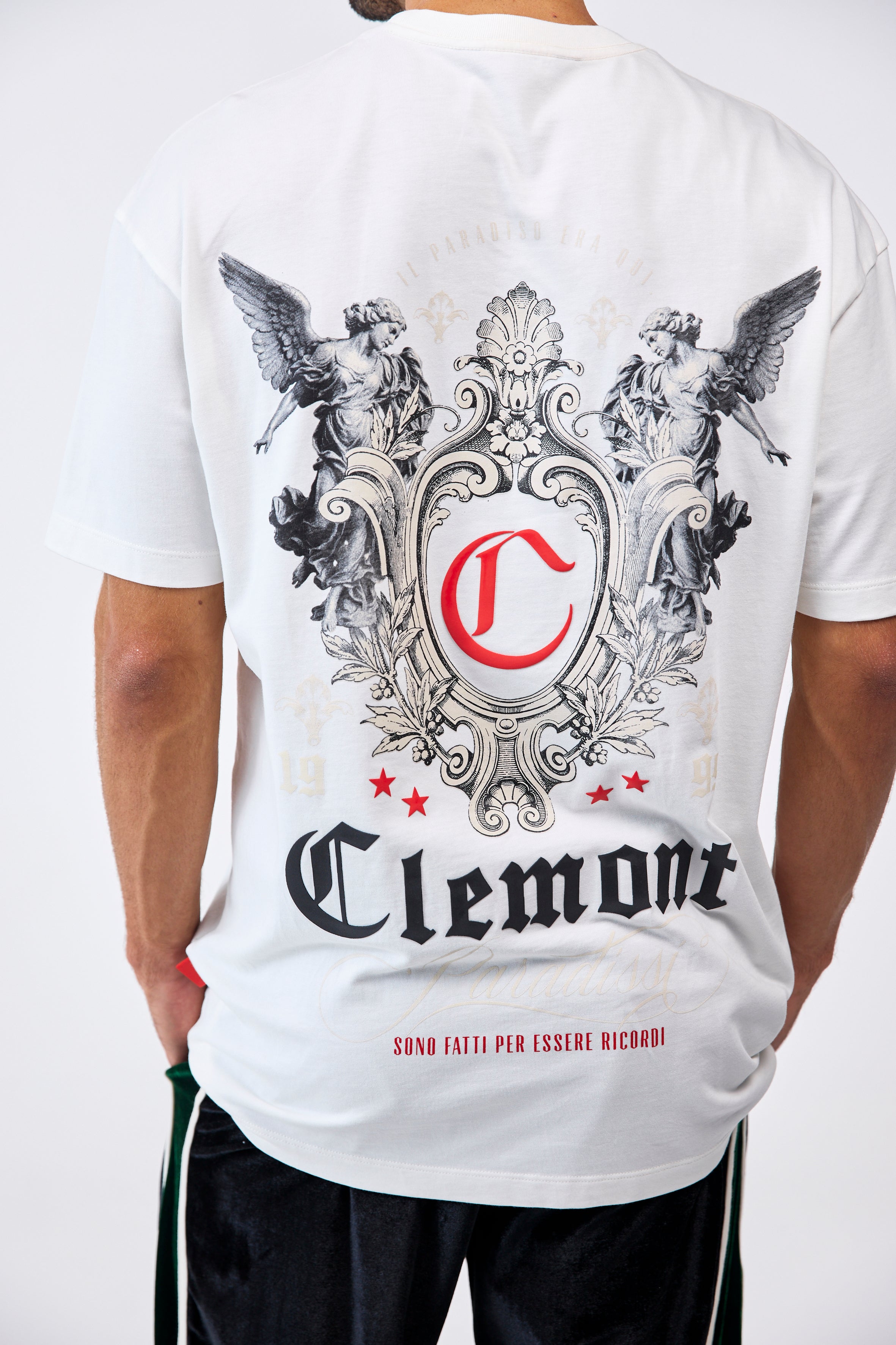 CAMISETA MASCULINO EUFORIA CREMA CLEMONT