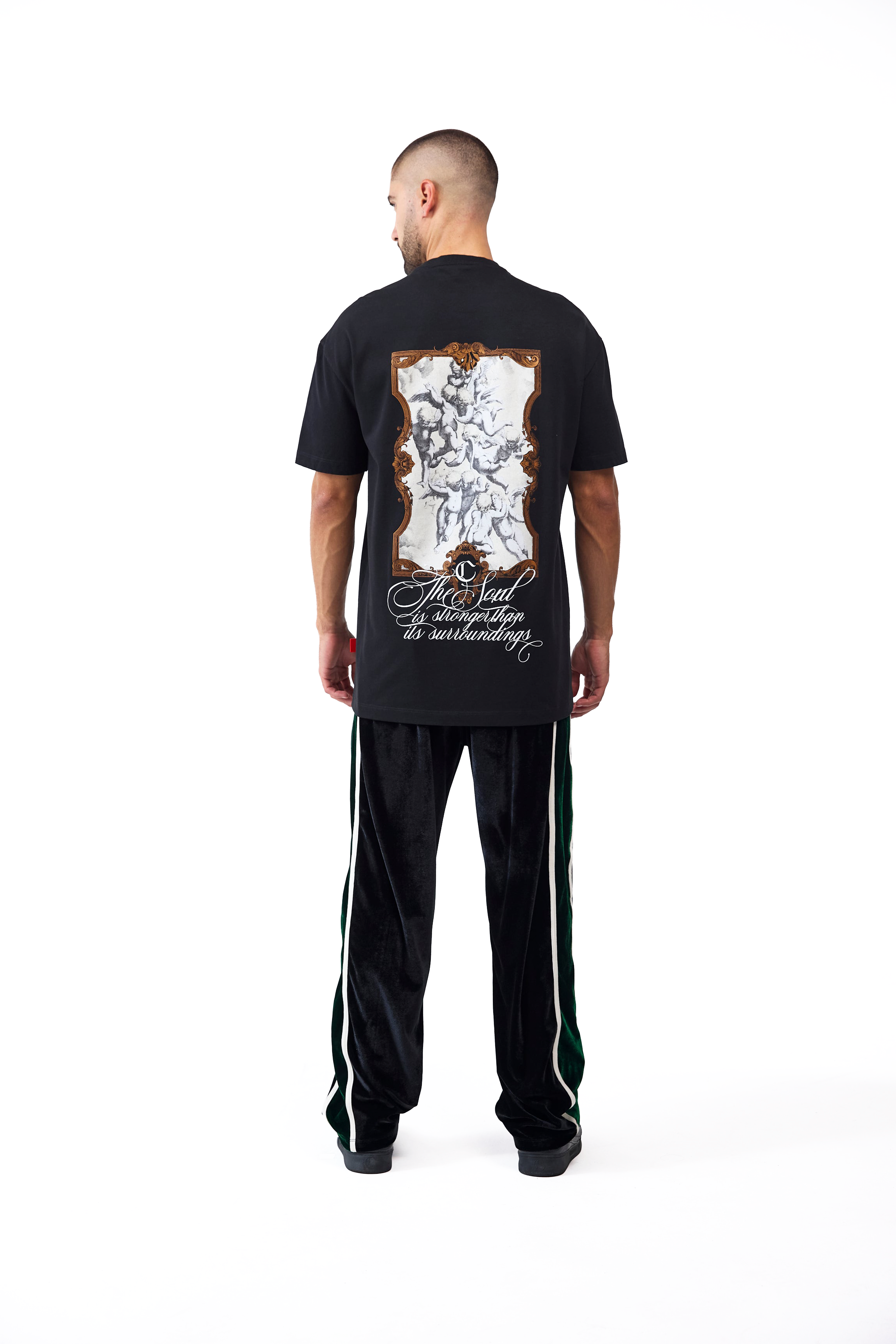 CAMISETA MASCULINO FOLGORE NEGRO CLEMONT