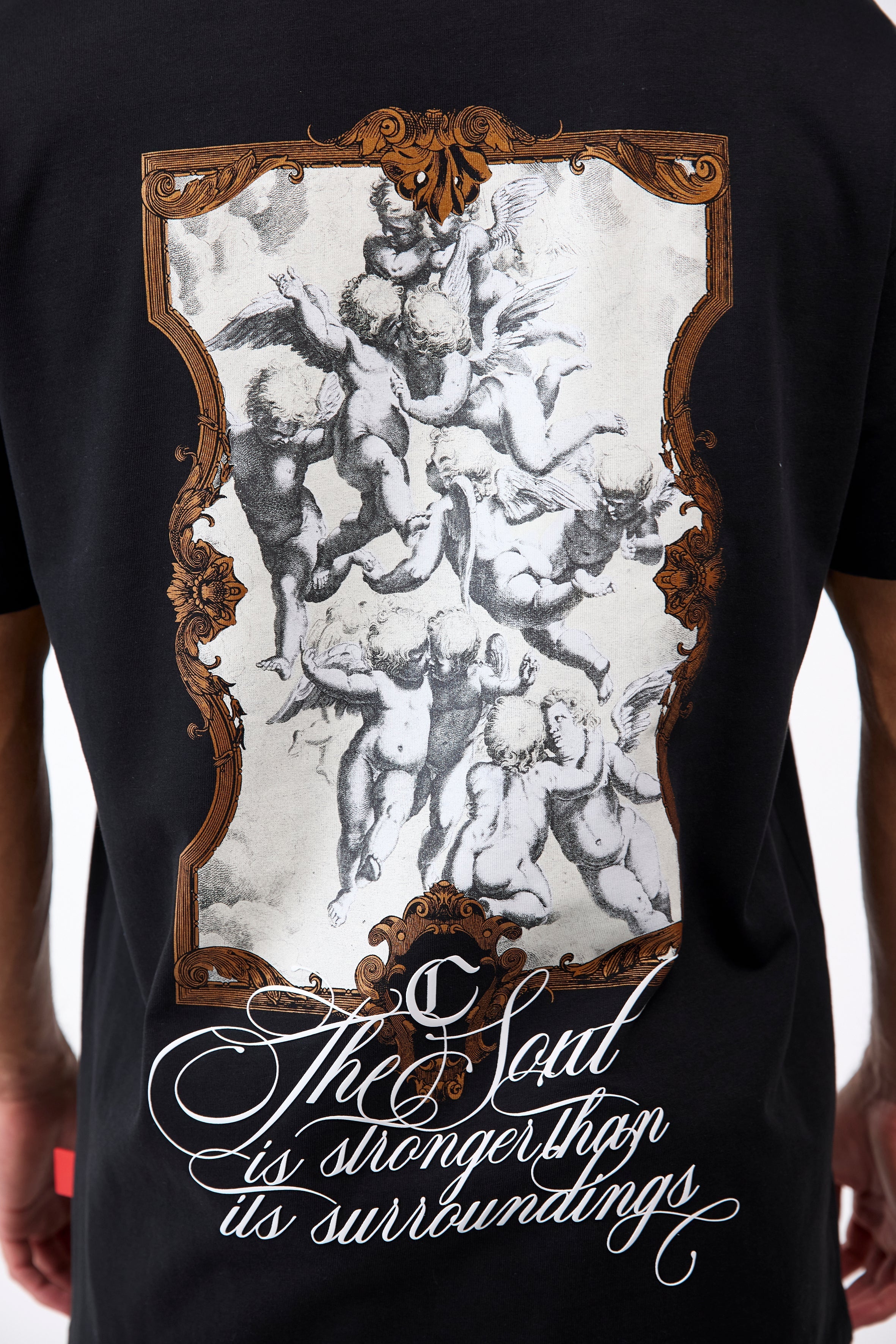 CAMISETA MASCULINO FOLGORE NEGRO CLEMONT